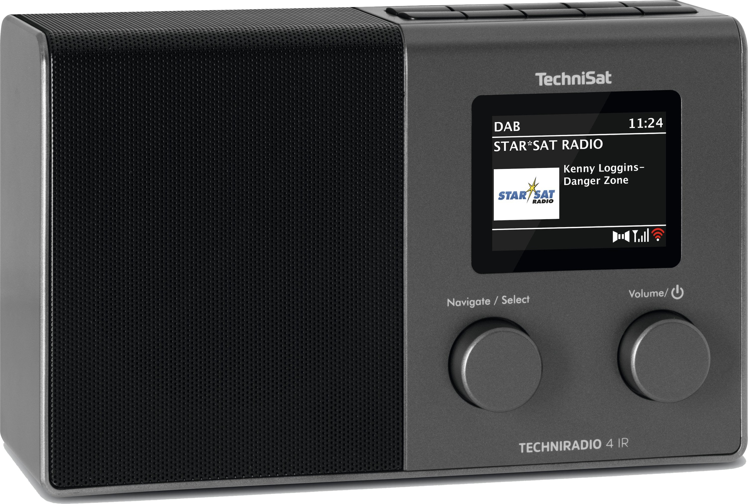 TechniSat Internet-Radio »TECHNIRADIO 4 IR kompaktes«, (WLAN Internetradio-UKW  mit RDS-Digitalradio (DAB+) 3 W) ➥ 3 Jahre XXL Garantie | UNIVERSAL
