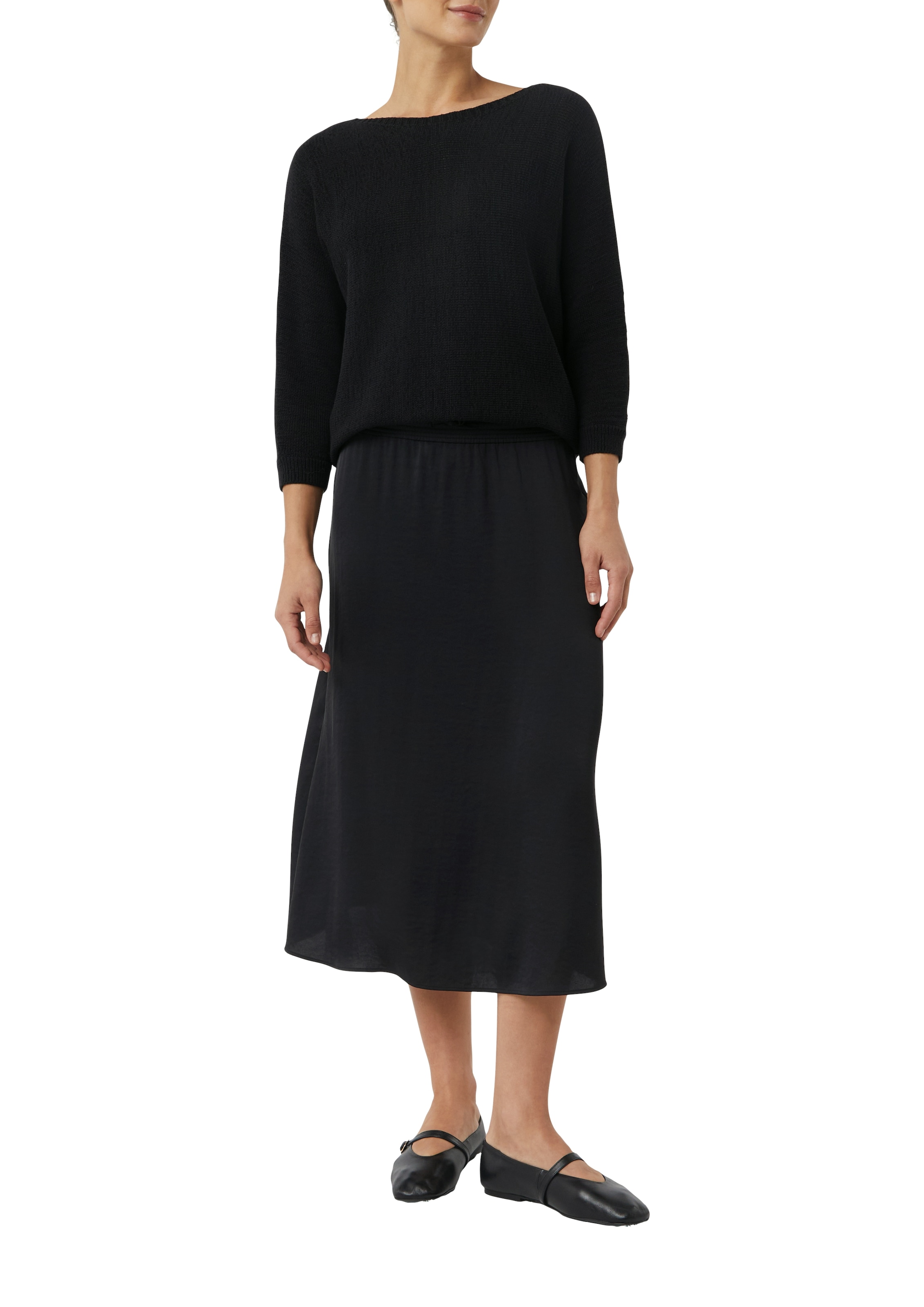 Comma Strickpullover, mit Leo-Schleifendetail