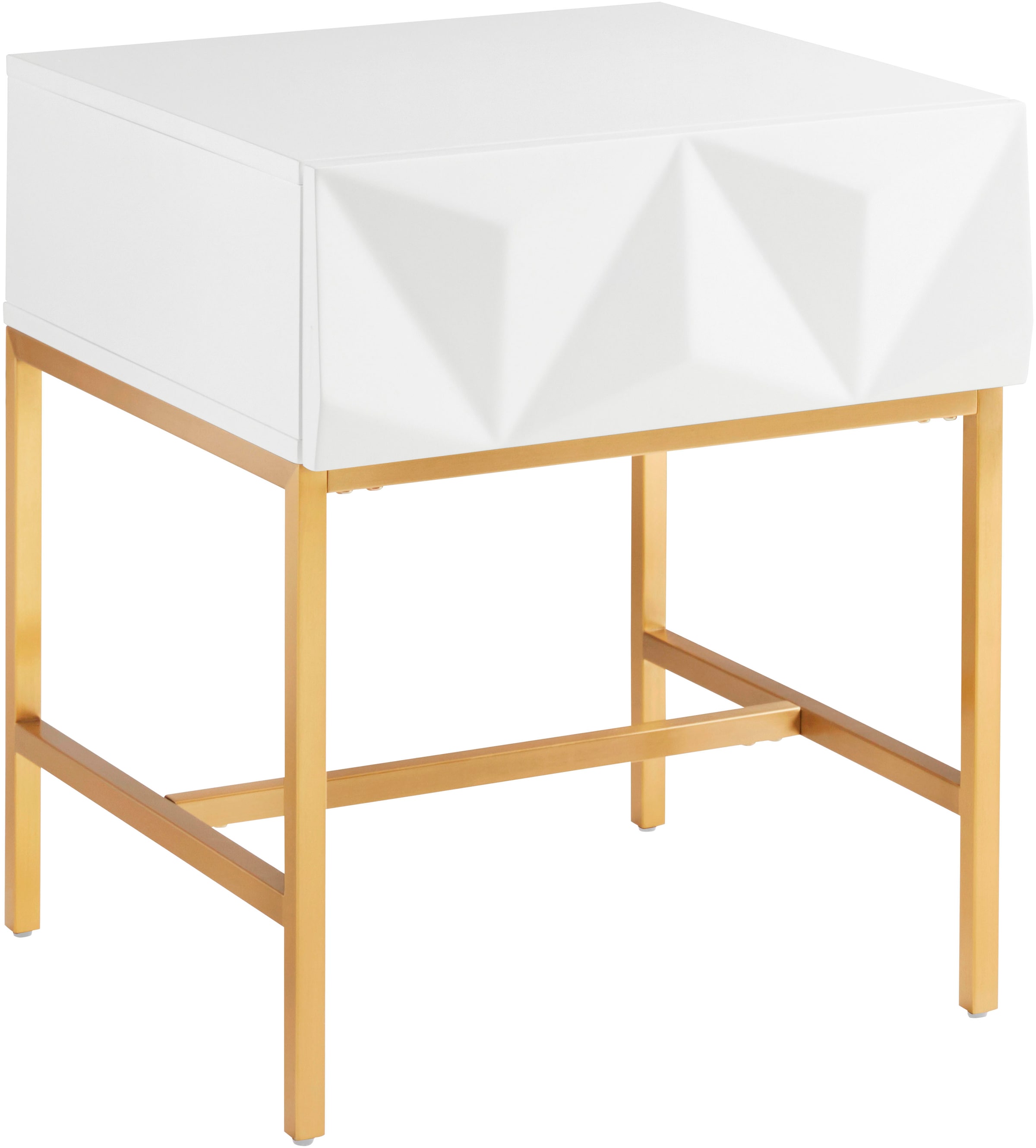 Leonique Beistelltisch »Minfi, TOPSELLER!, OTTOs Choice«, Schublade mit 3D-Front, auch als Nachttisch geeignet, Breite 50 cm