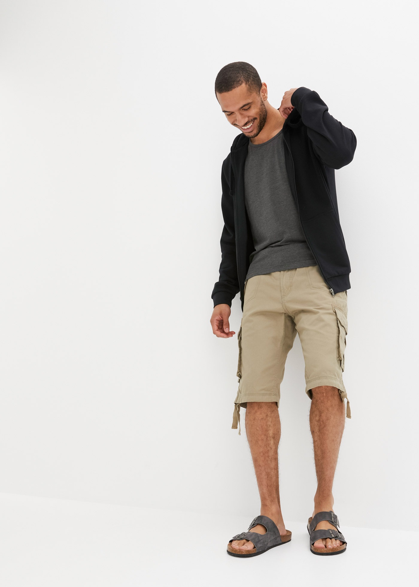 bonprix Tanktop Packung, 3 Stk. Regular Fit, Rundhalsausschnitt