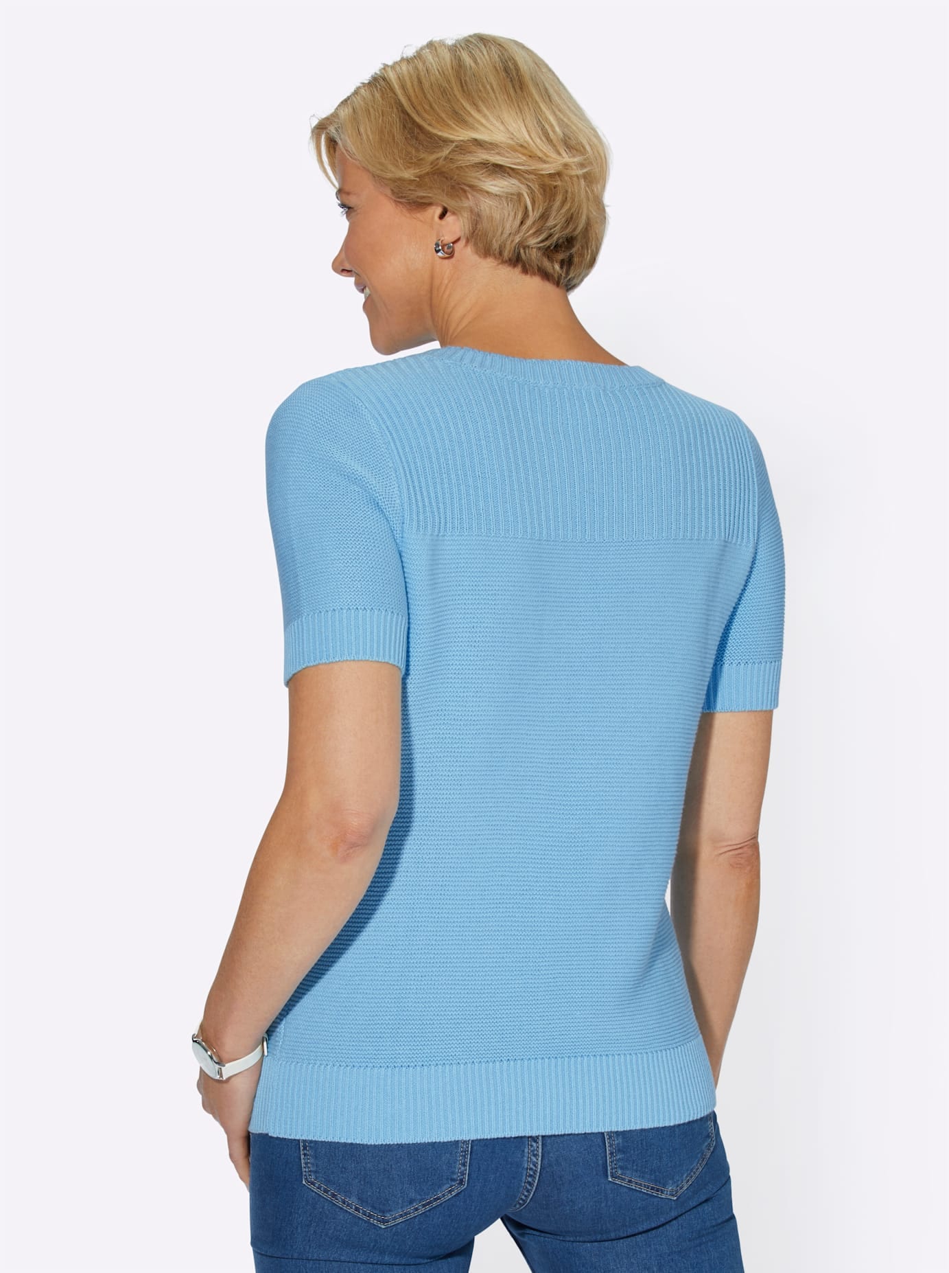 Casual Looks Kurzarmpullover »Pullover«