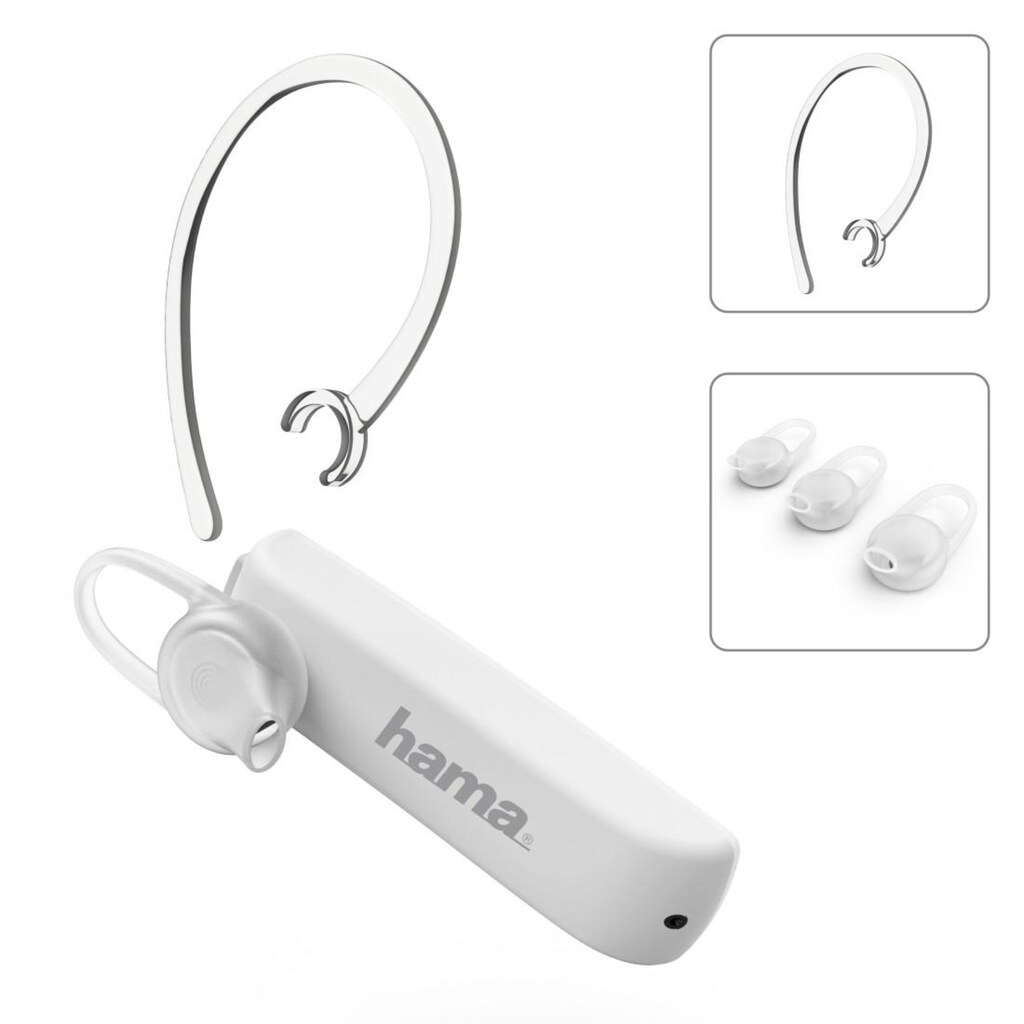 Hama Bluetooth-Kopfhörer »Multi Mono-Bluetooth®-Headset "MyVoice1500", mit Sprachsteuerung«