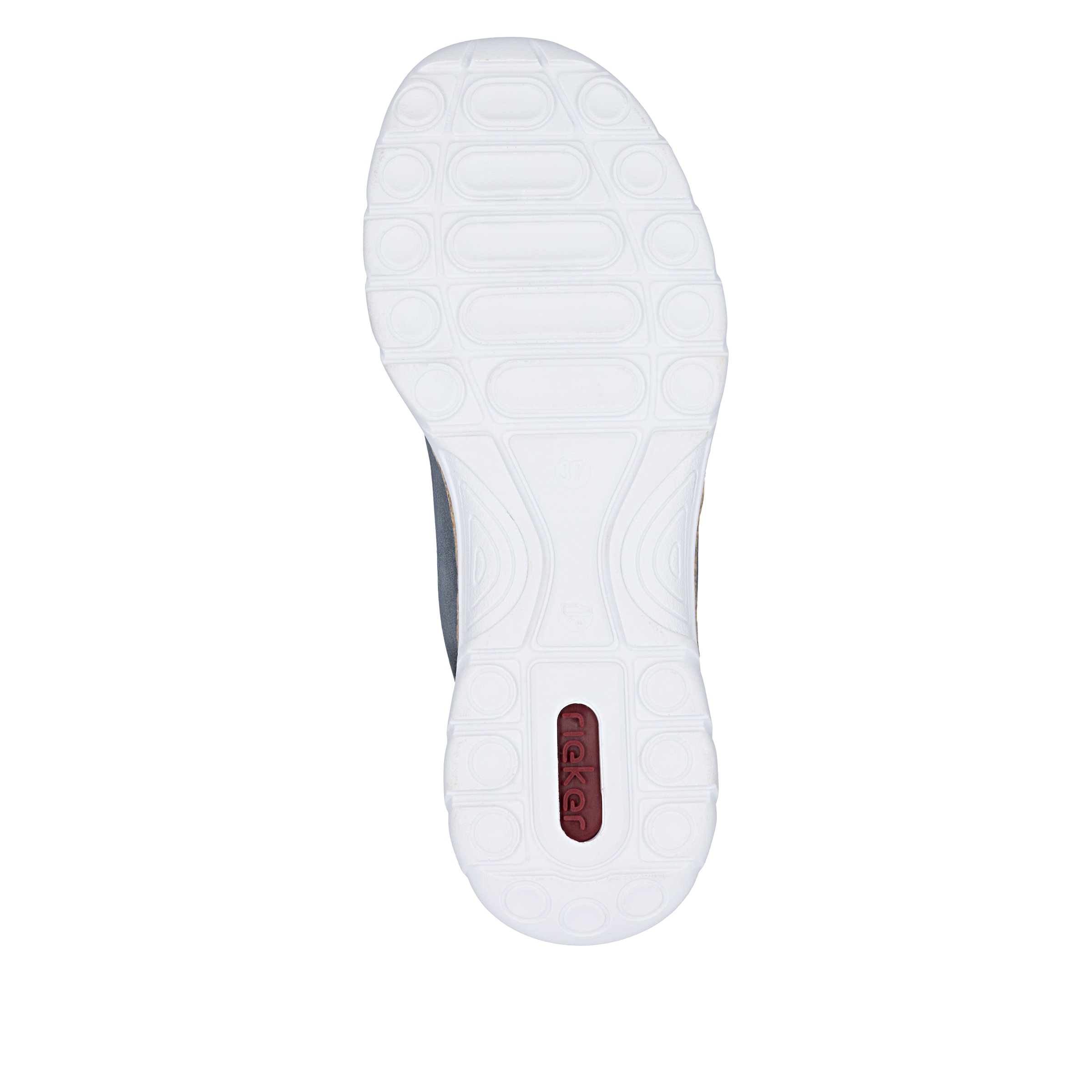 Rieker Sneaker  Schnürschuh, Halbschuh, Casual-Sneaker mit Reißverschluss
