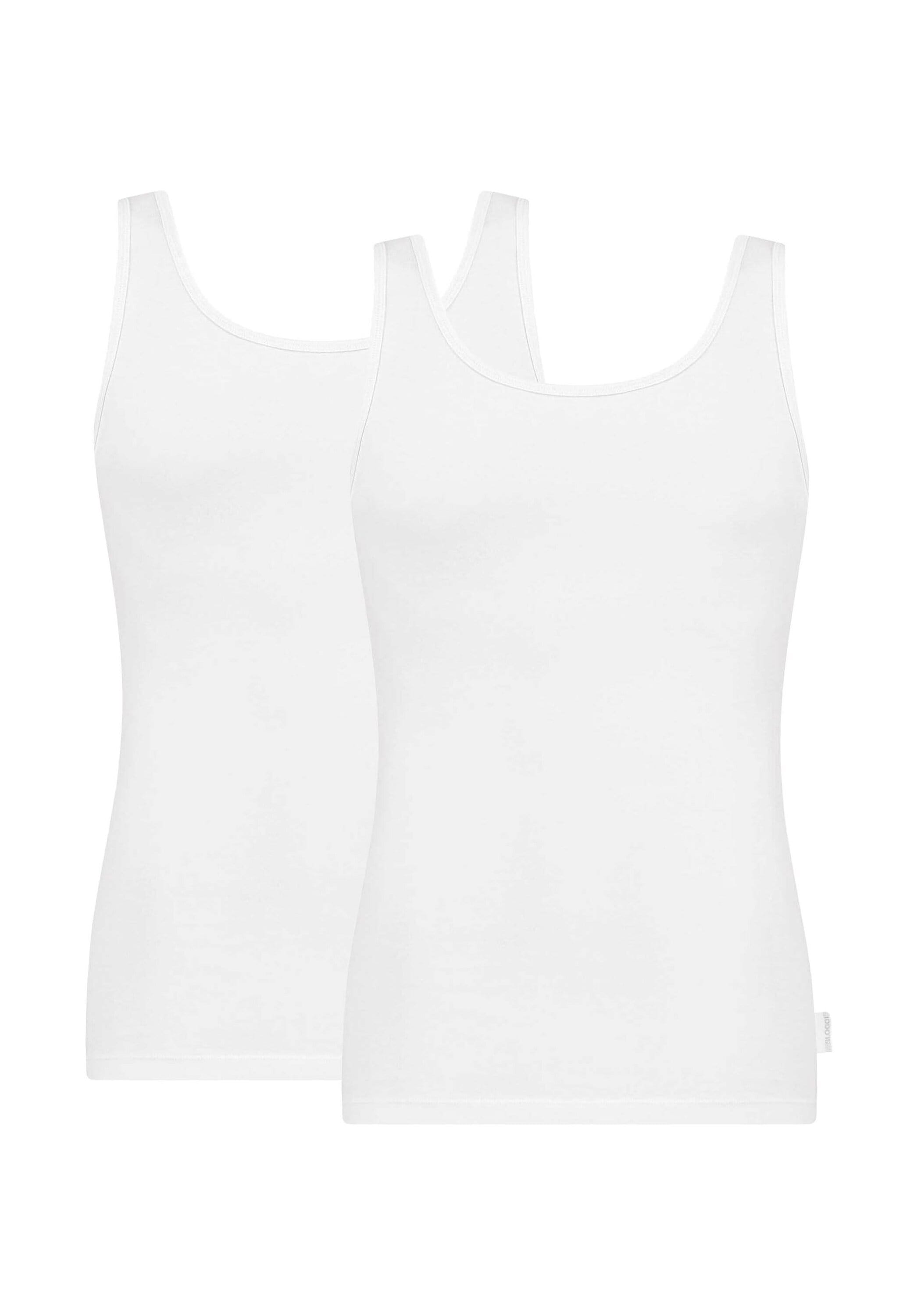 sloggi Unterhemd »Unterhemd sloggi men 24/7 SH 02 Vest 2P 2er Pack«