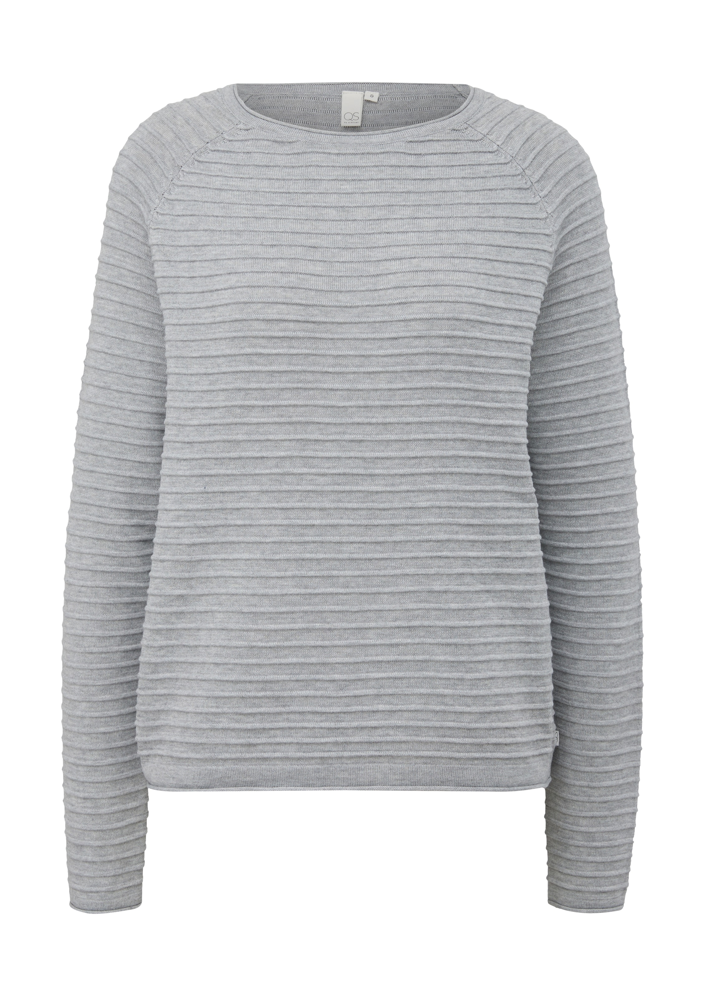QS Strickpullover, mit Strukturmuster
