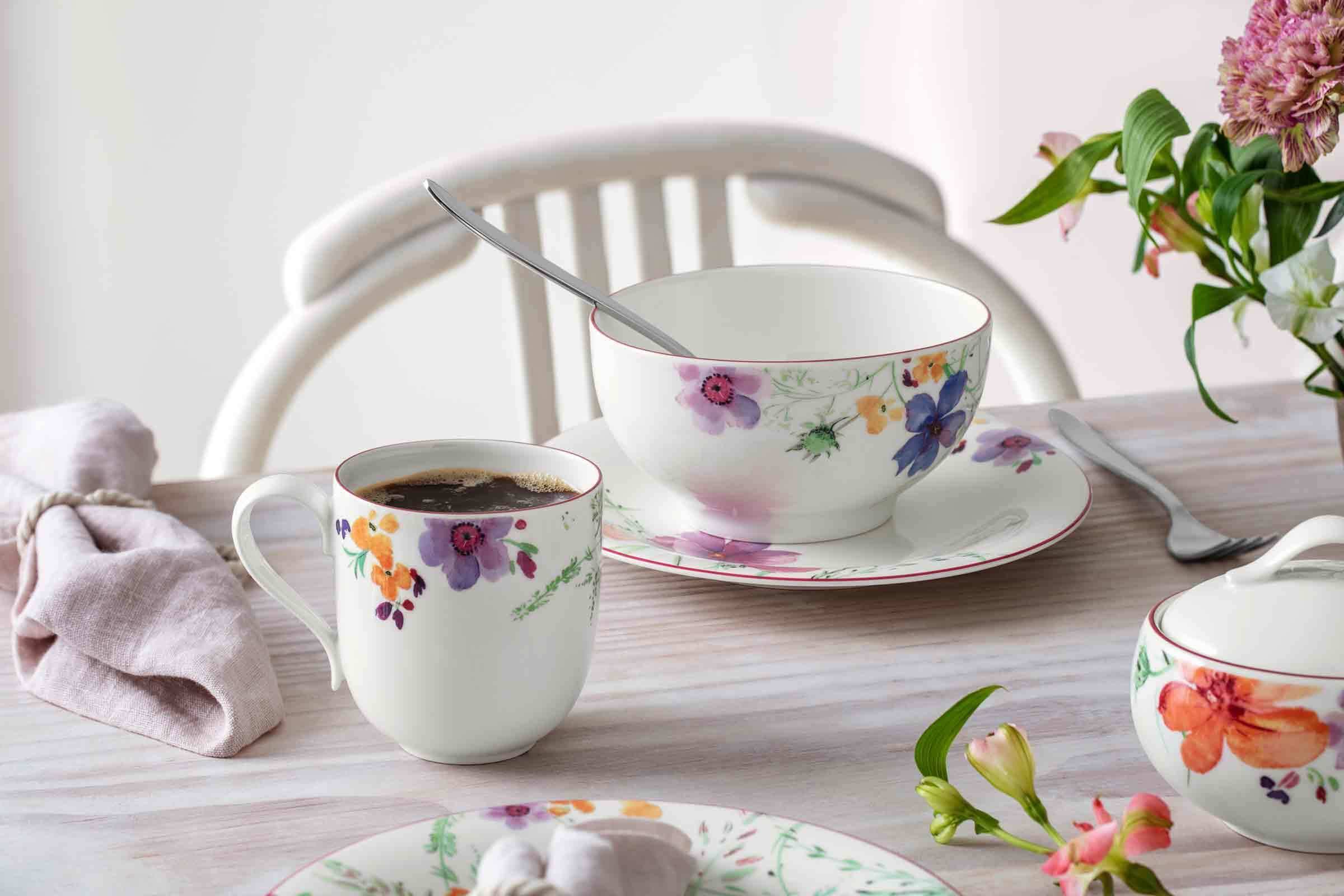 Villeroy & Boch Schale »French Bol Mariefleur Basic 510 ml 4er Set bunt«
