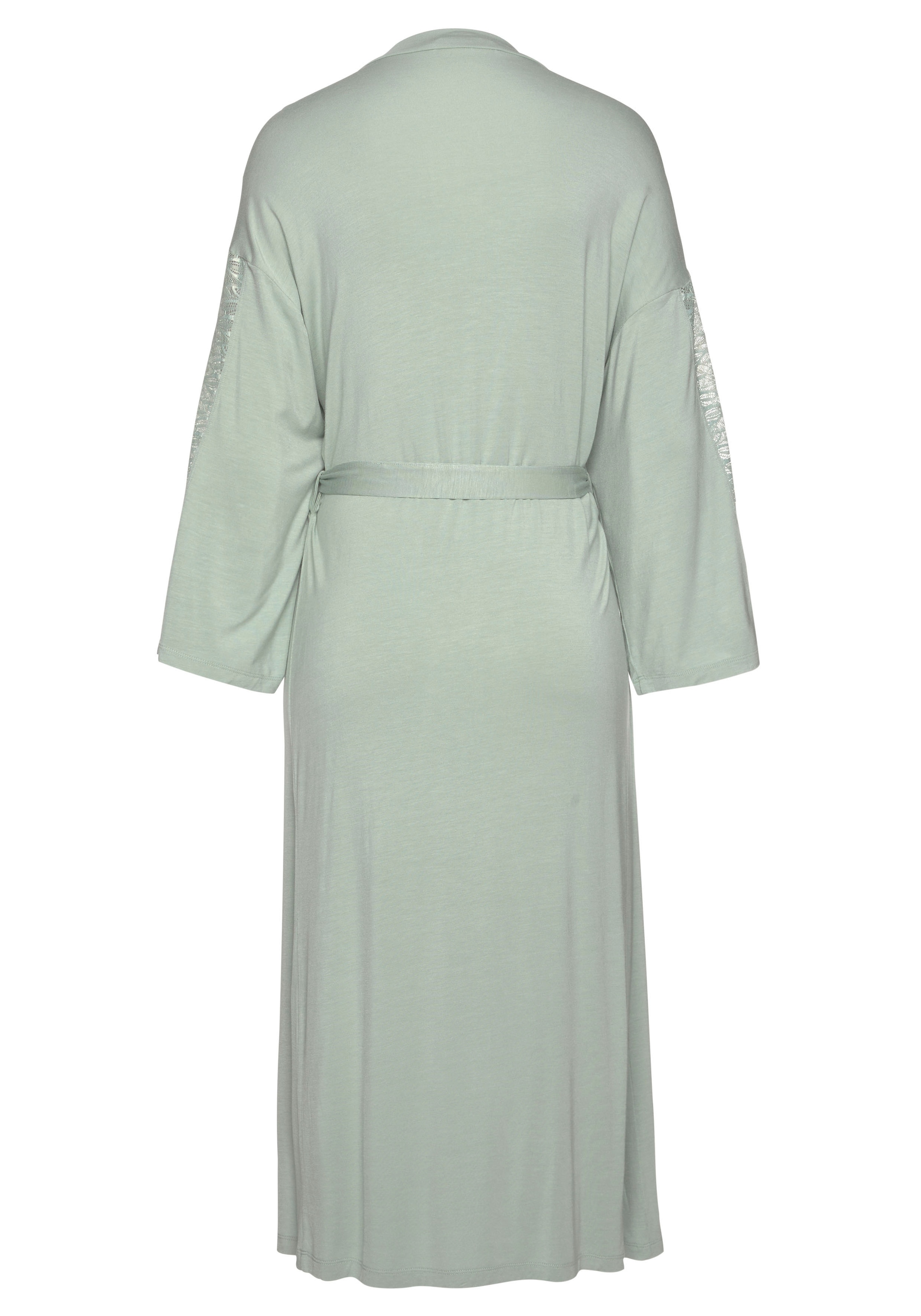 LASCANA Kimono, mit Spitzendetails