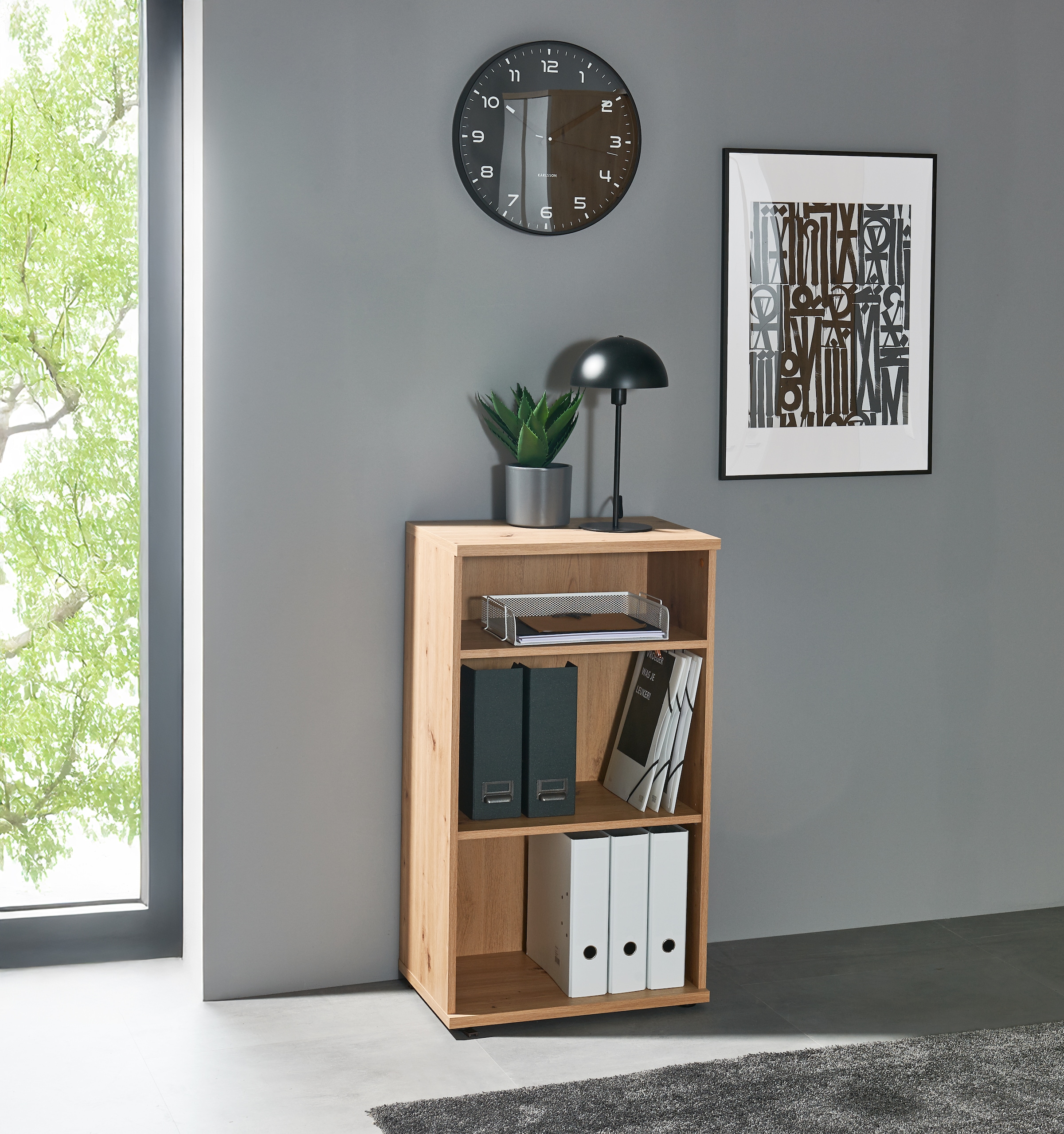 BEGA OFFICE Regalelement »Kanada« 1 Stk. tlg. Breite 54cm, Melaminbeschichtung