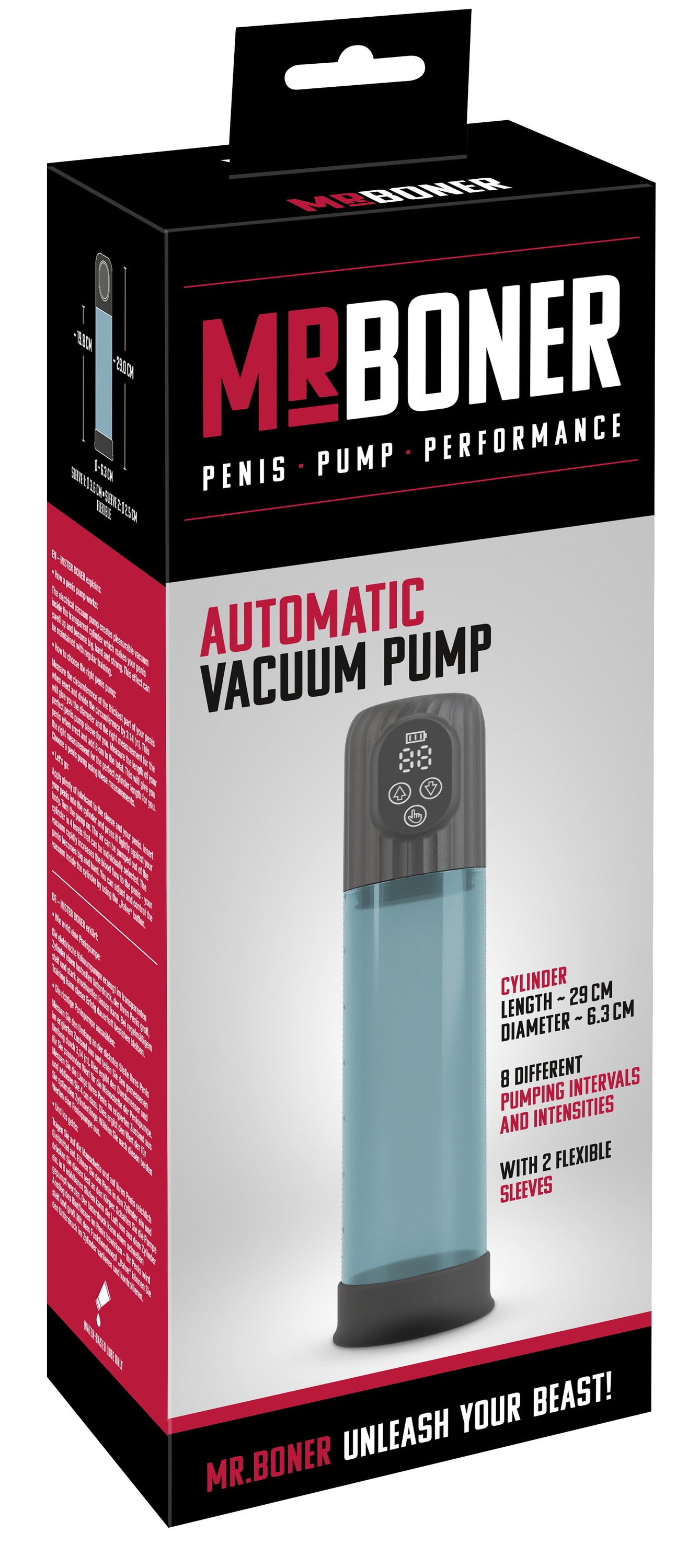 Mister Boner Penispumpe »Penispumpe Automatic Vacuum Pump«