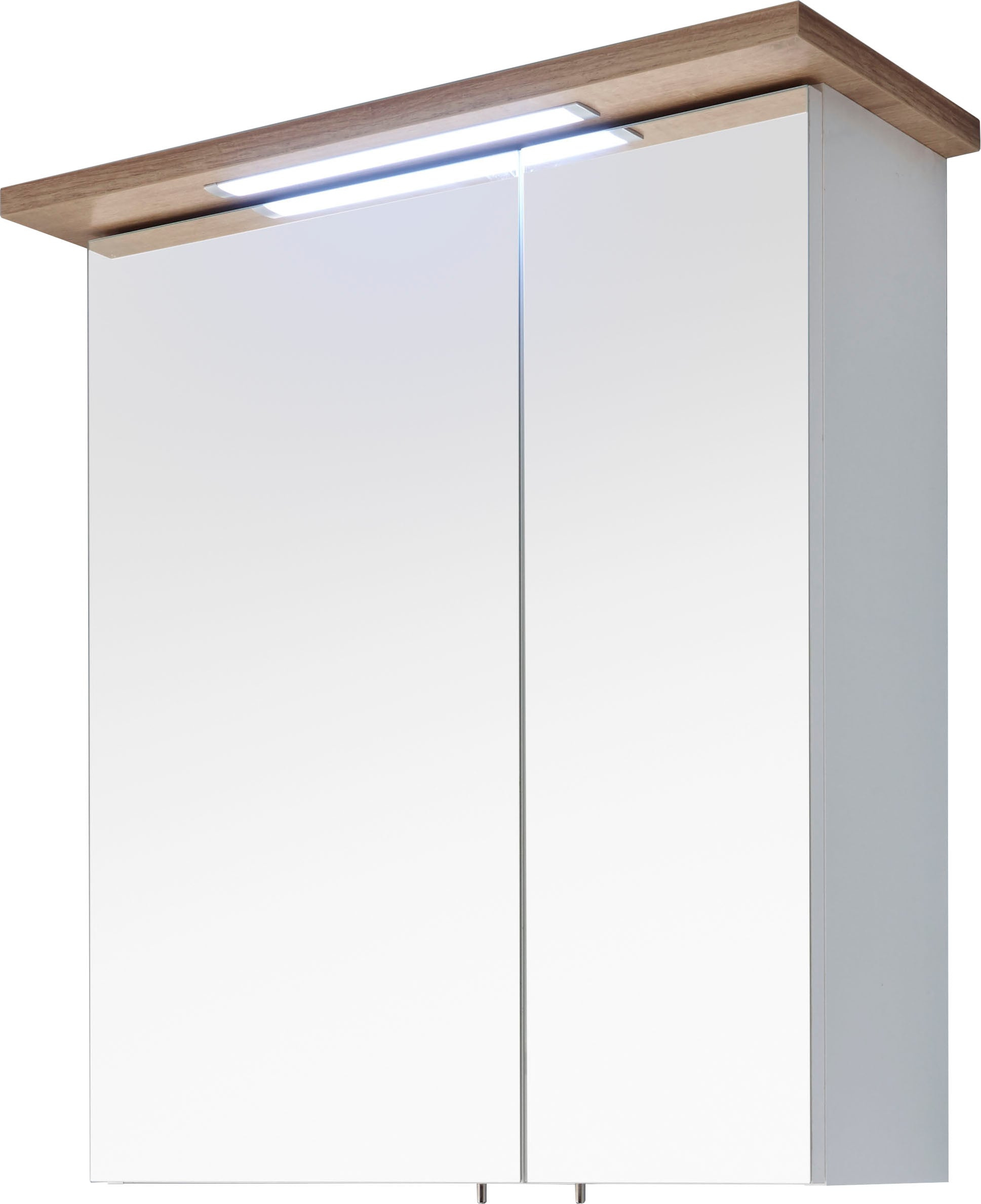 PELIPAL Spiegelschrank »Quickset 923/947«, Breite 60 cm, 2-türig, eingelassene  LED-Beleuchtung, Steckdosenbox online kaufen | mit 3 Jahren XXL Garantie