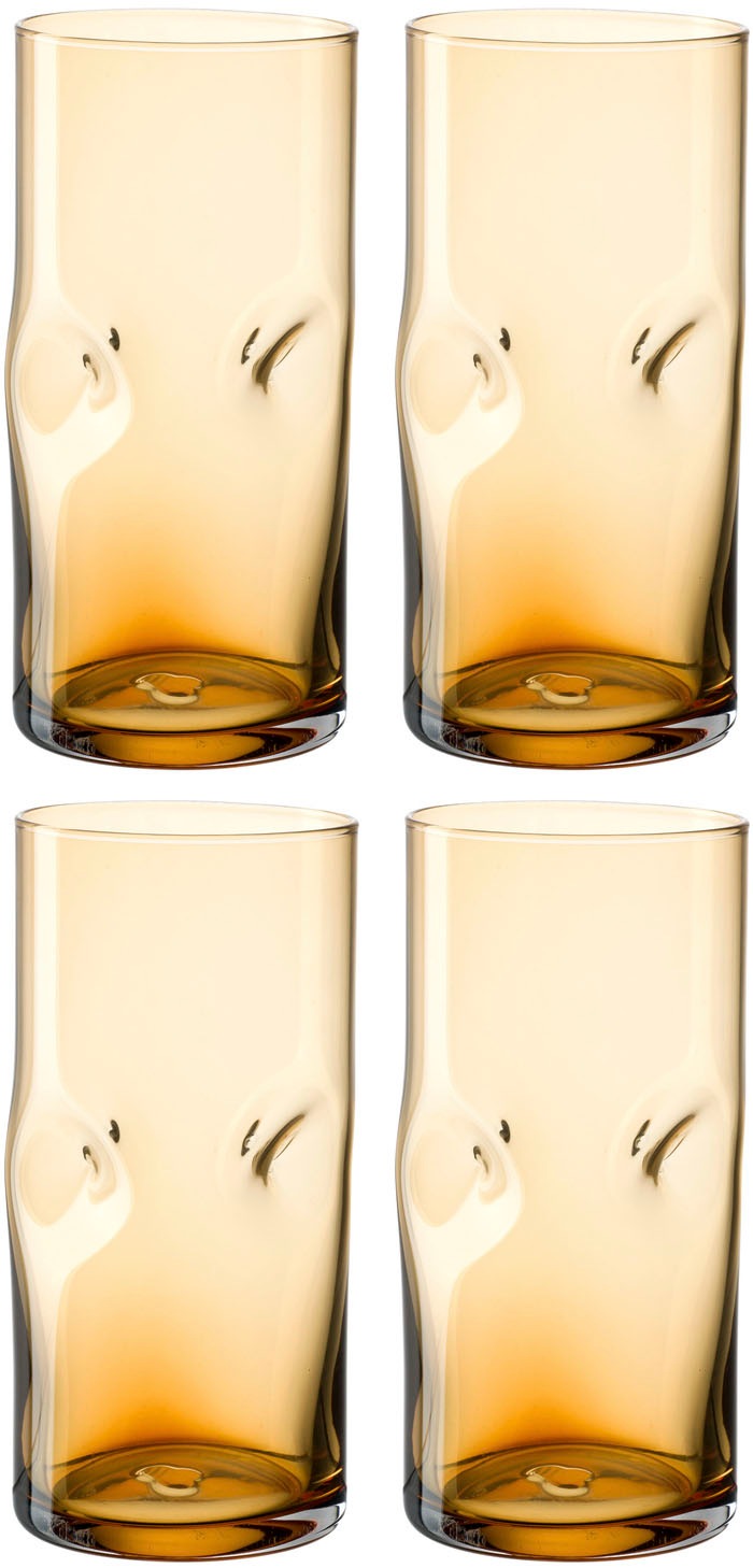 LEONARDO Longdrinkglas "VESUVIO" 330 ml, 4-teilig