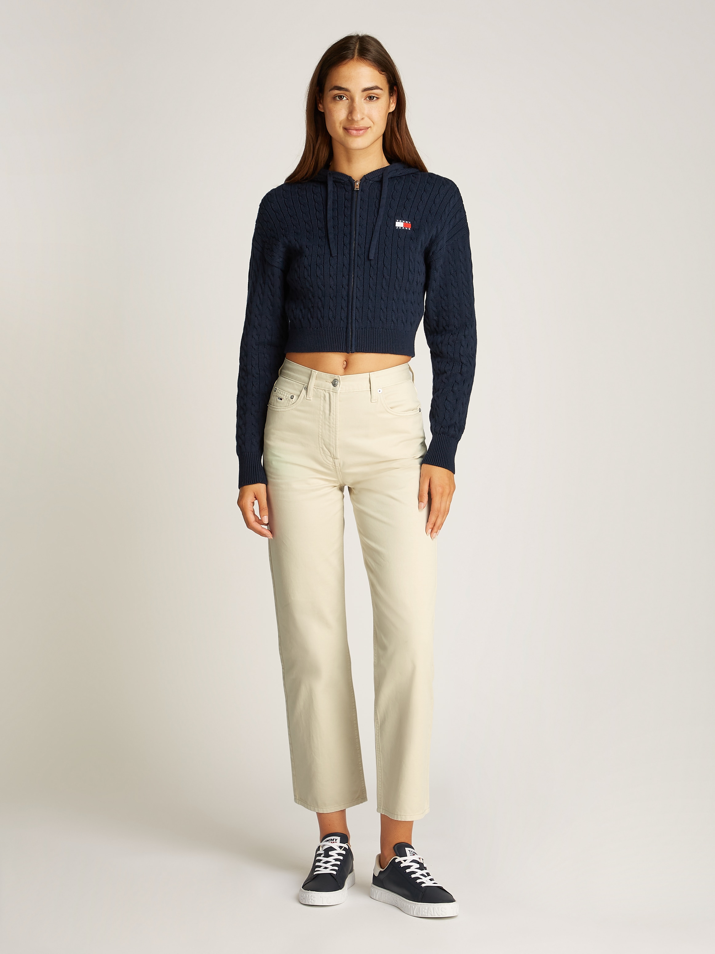 Tommy Jeans Webhose »TJW LAYLA HR SLIM STR«, in Unifarbe