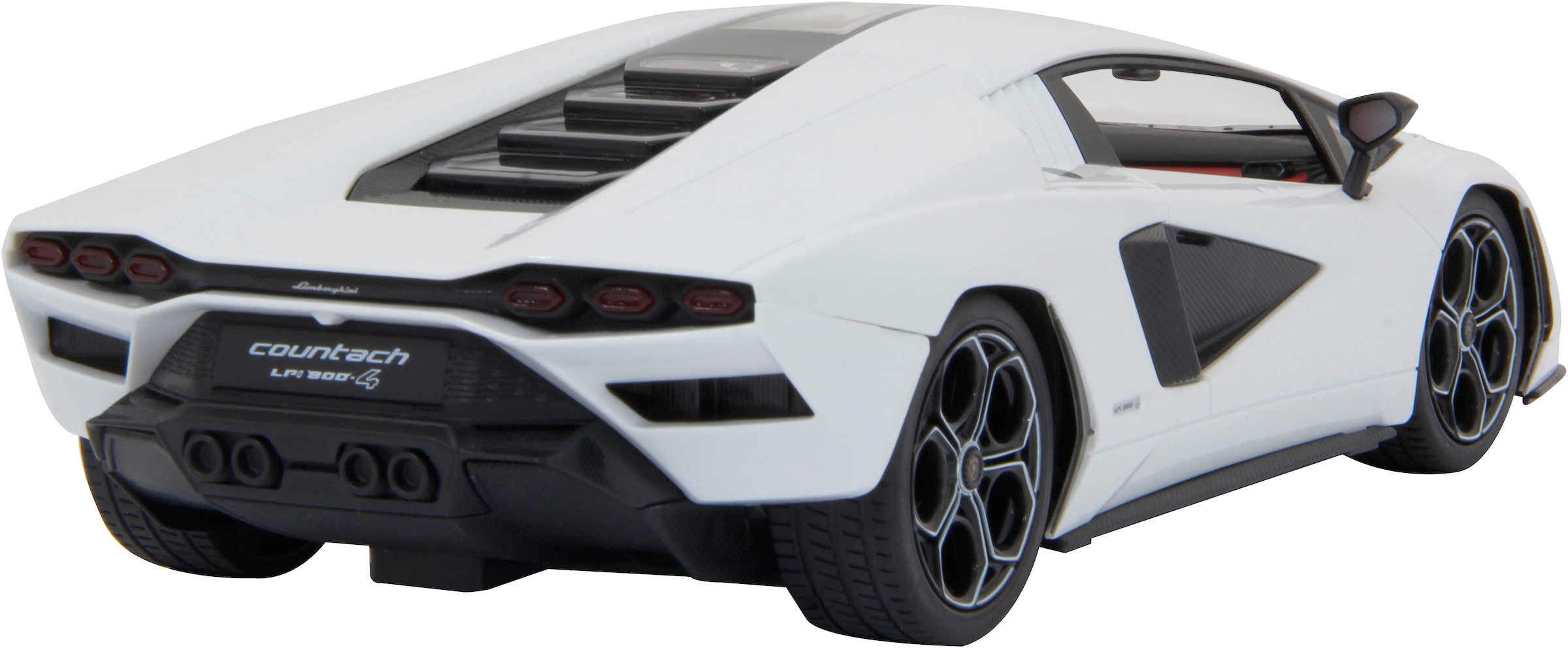 Jamara RC-Auto »Lamborghini Countach LPI 800- 4 weiß 2,4GHz«, mit LED Beleuchtung
