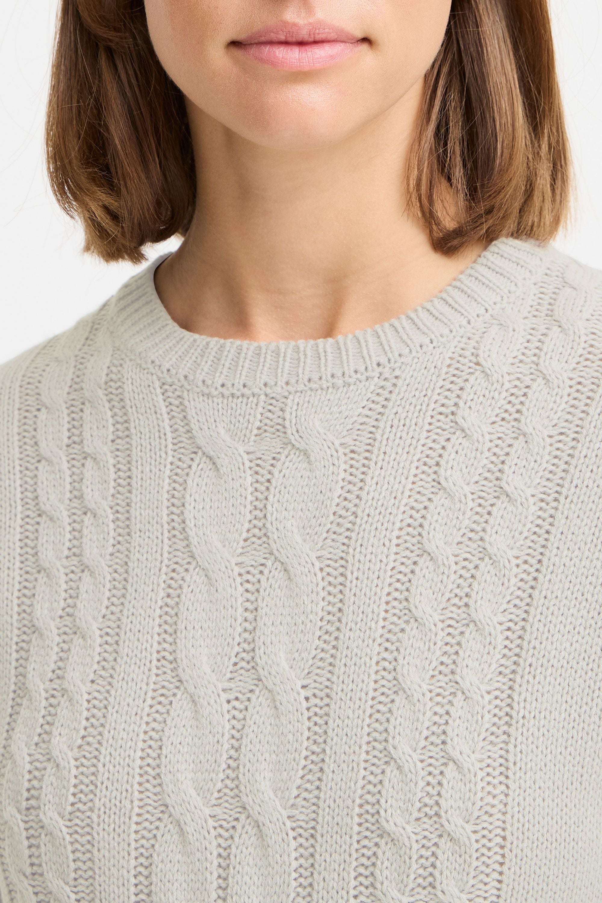 OXMO Strickfleece-Pullover »Strickpullover OXCARRYONE«