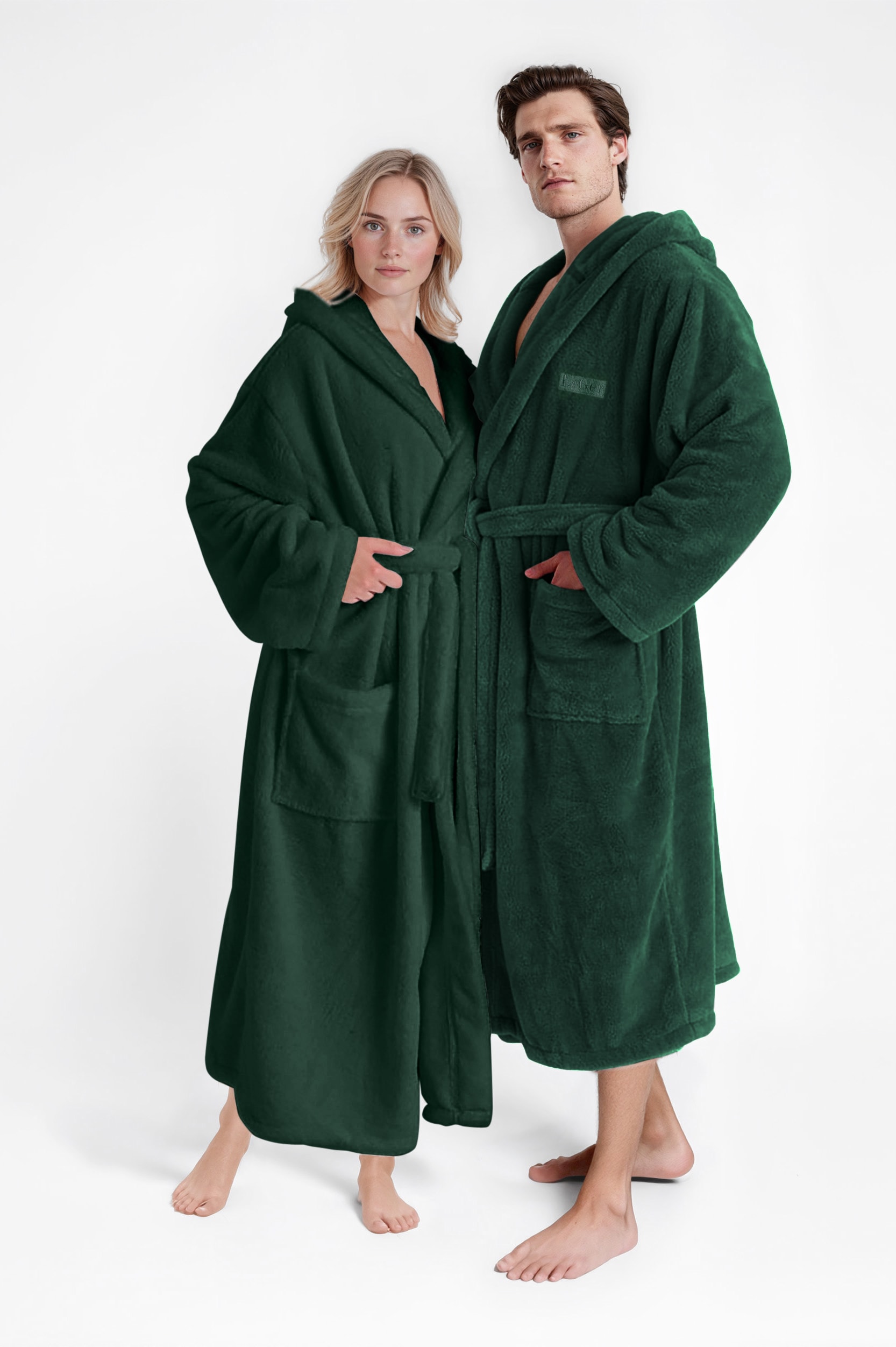 LeGer Home by Lena Gercke Unisex-Bademantel »Lovina, ideal für Sauna & Spa, Hotelbademantel, Morgenmantel« 1 Stk. kuschelig weicher Fleece, plüsch, für Damen und Herren, XS-3XL