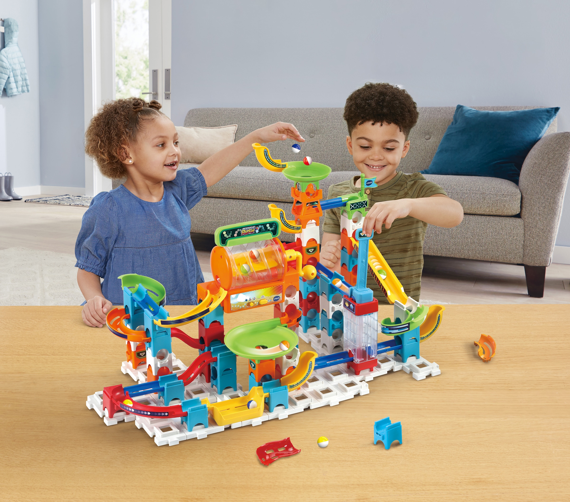 Vtech® Kugelbahn »Marble Rush - Super Action Set L100 E«