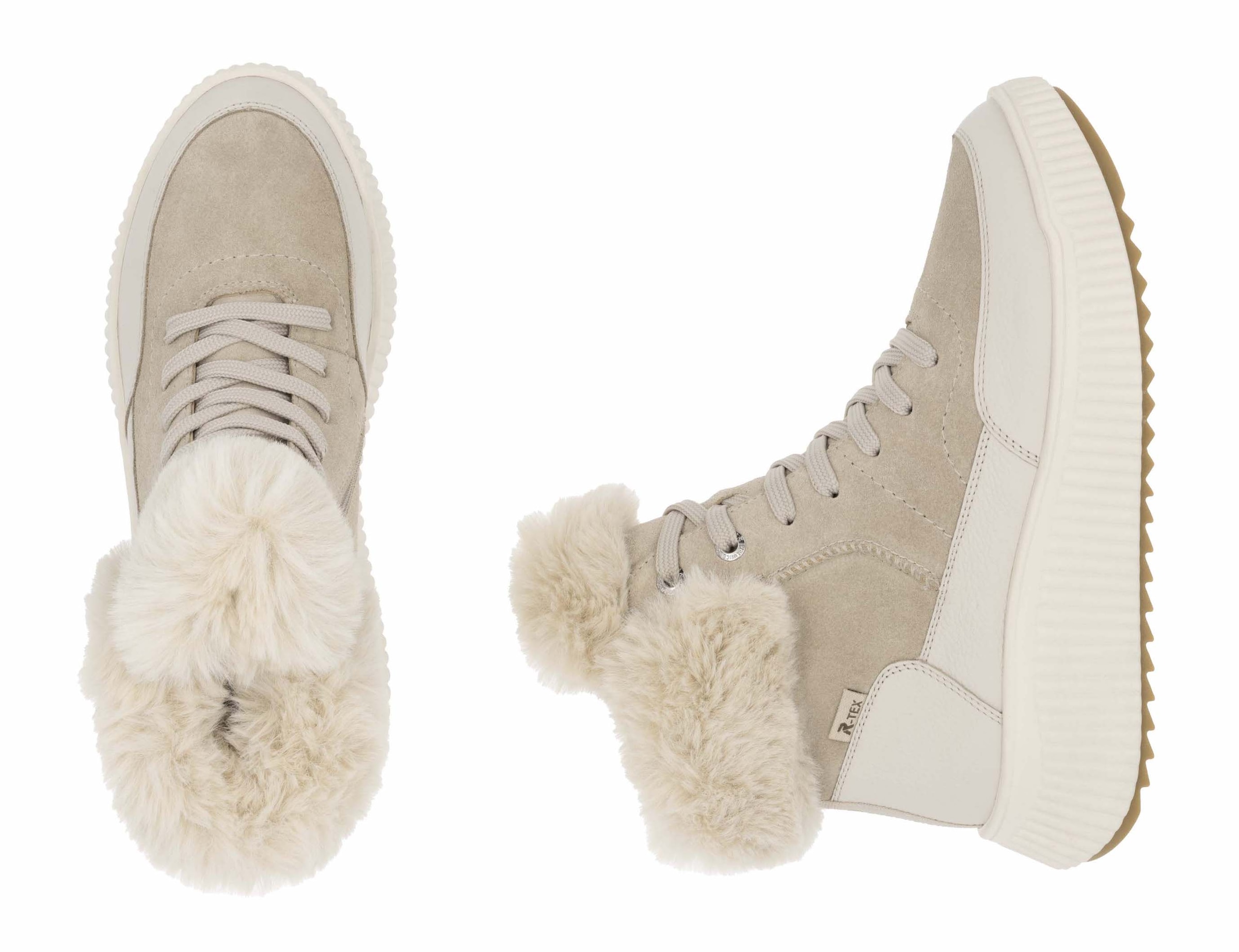 Rieker EVOLUTION Winterboots, Snowboots, Schnürstiefel in schmaler Form