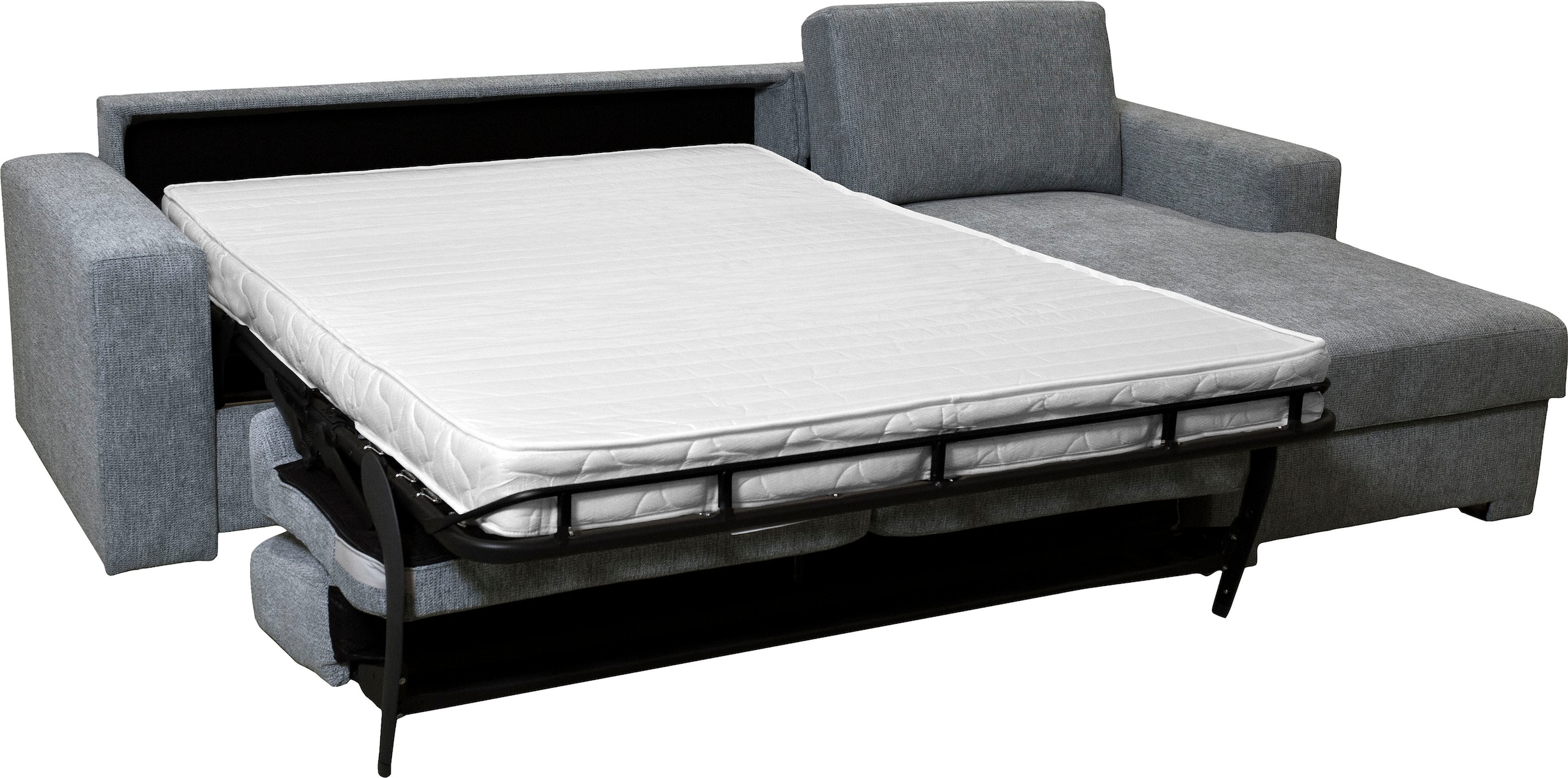 Home affaire Ecksofa Roma "L" Dauerschlaffunktion, mit Unterfederung, Matratzenhöhe 14cm, Liegemaße ca 163x198 cm, L-Form