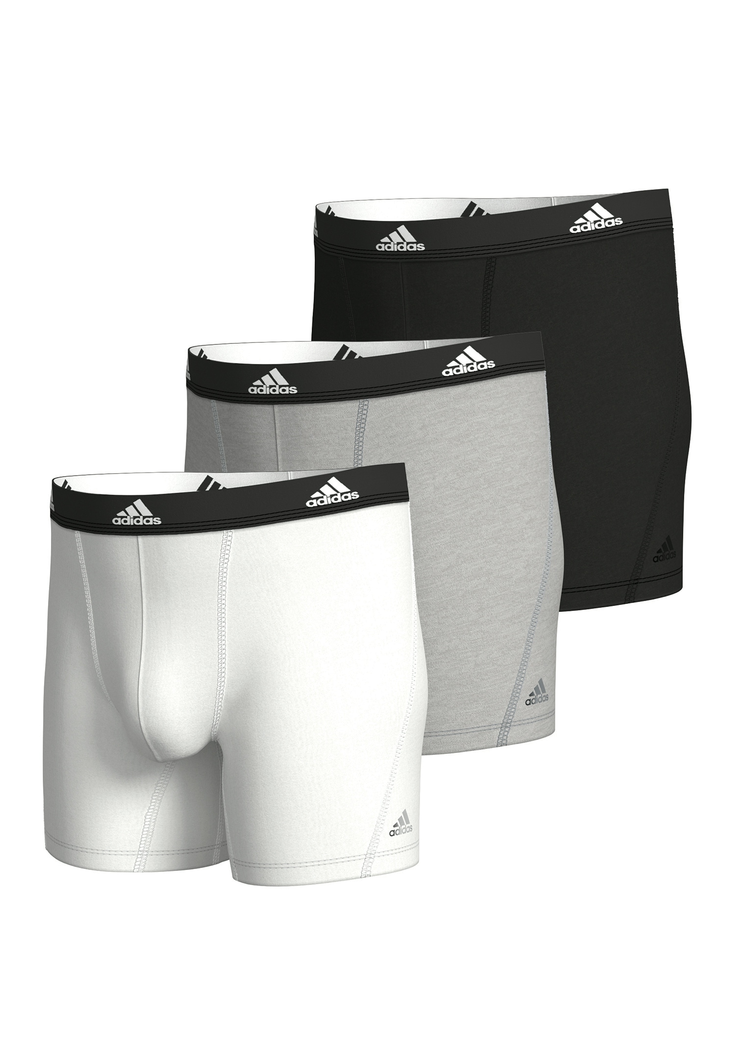 Boxershorts »"Active Flex Cotton"«, (3er Pack), mit scheuerfreien und...