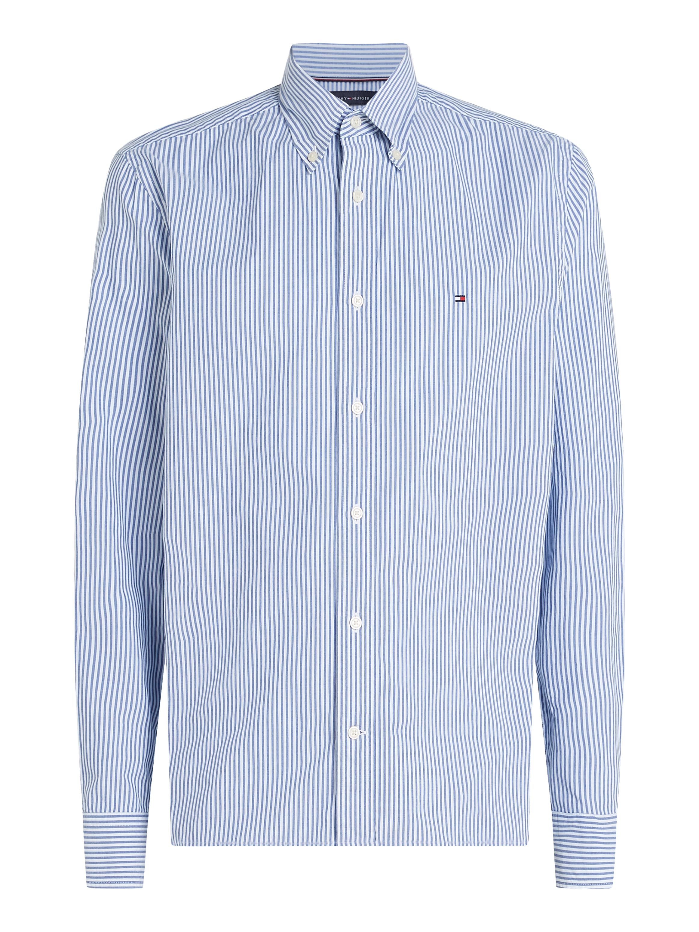 Tommy Hilfiger Langarmhemd »FLEX POPLIN CLASSIC STP RF SHIRT«, mit Sreifenmuster