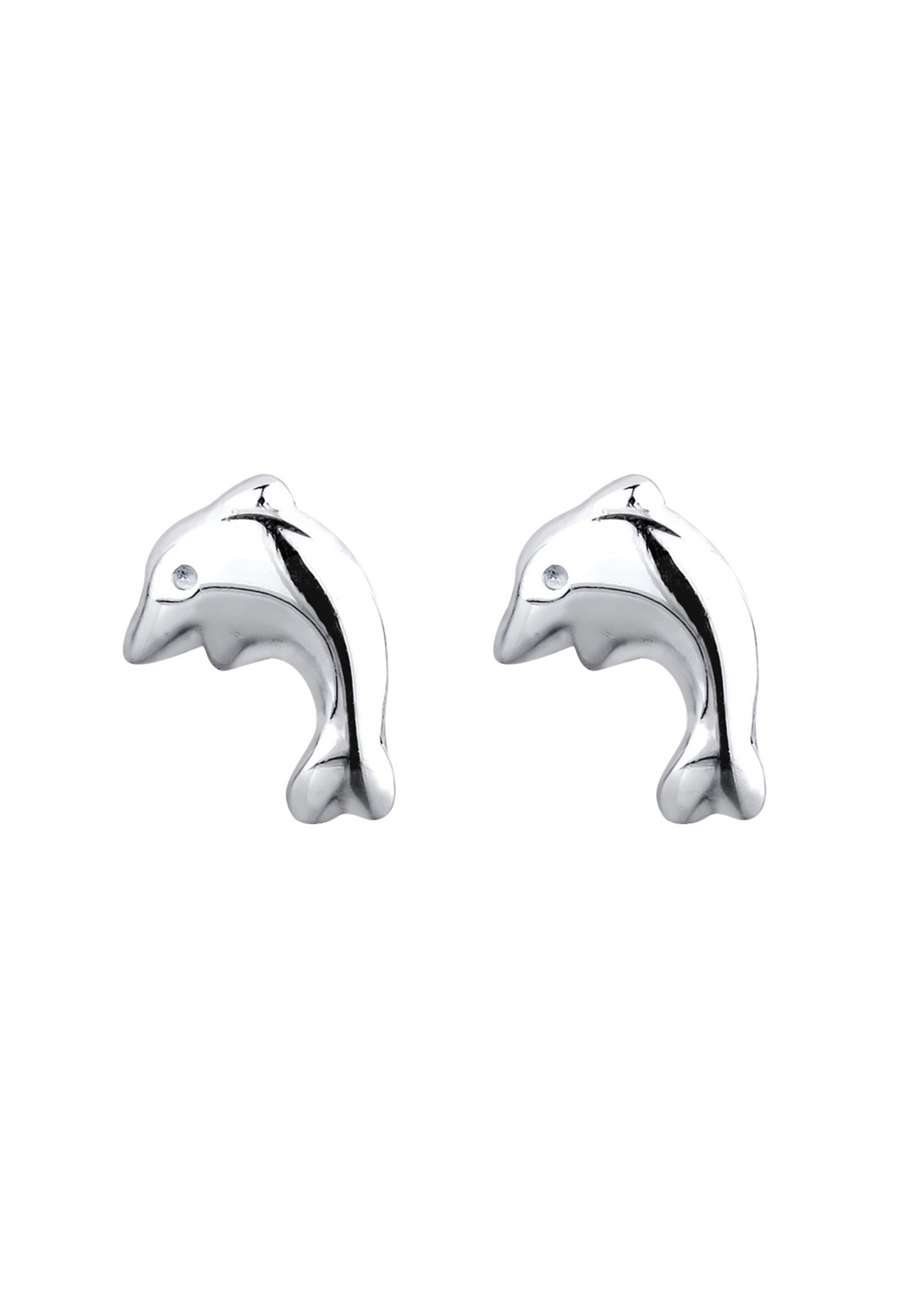 Elli Paar Ohrstecker »Ohrringe Kinder Delfin Fisch Maritim 925 Sterling Silber«