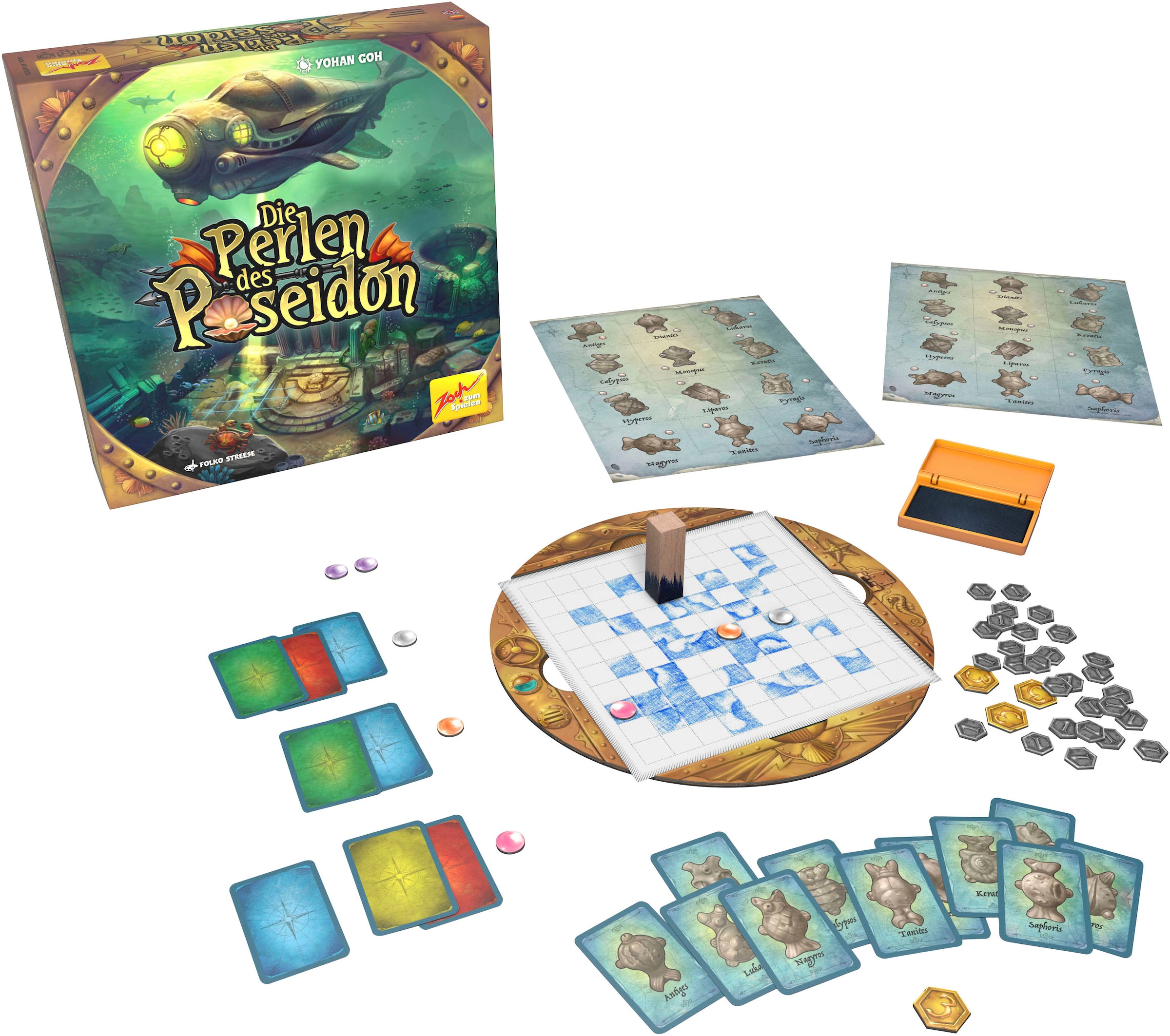 Zoch Spiel »Die Perlen des Poseidon«