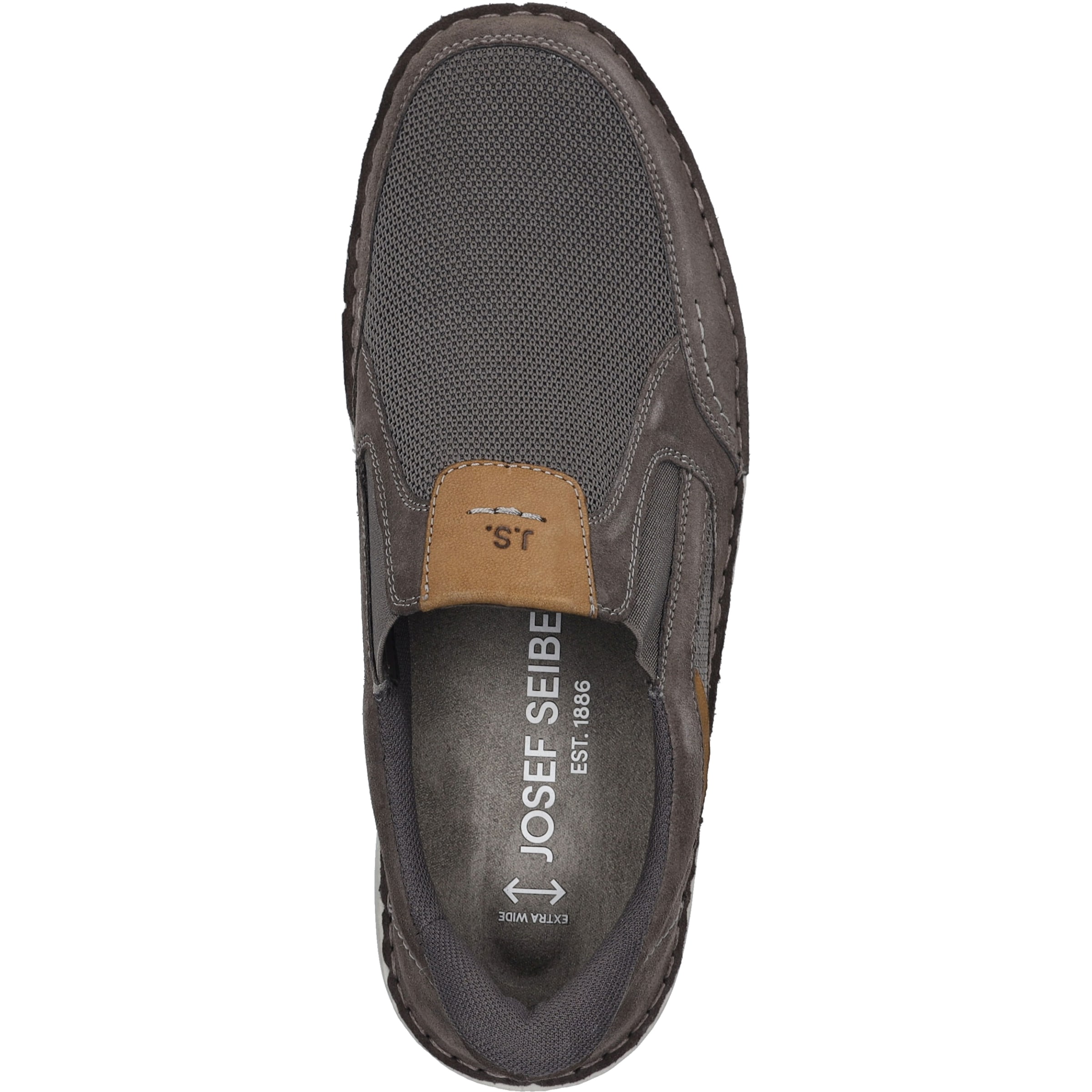 Josef Seibel Slipper »New Anvers 25, asphalt-kombi«
