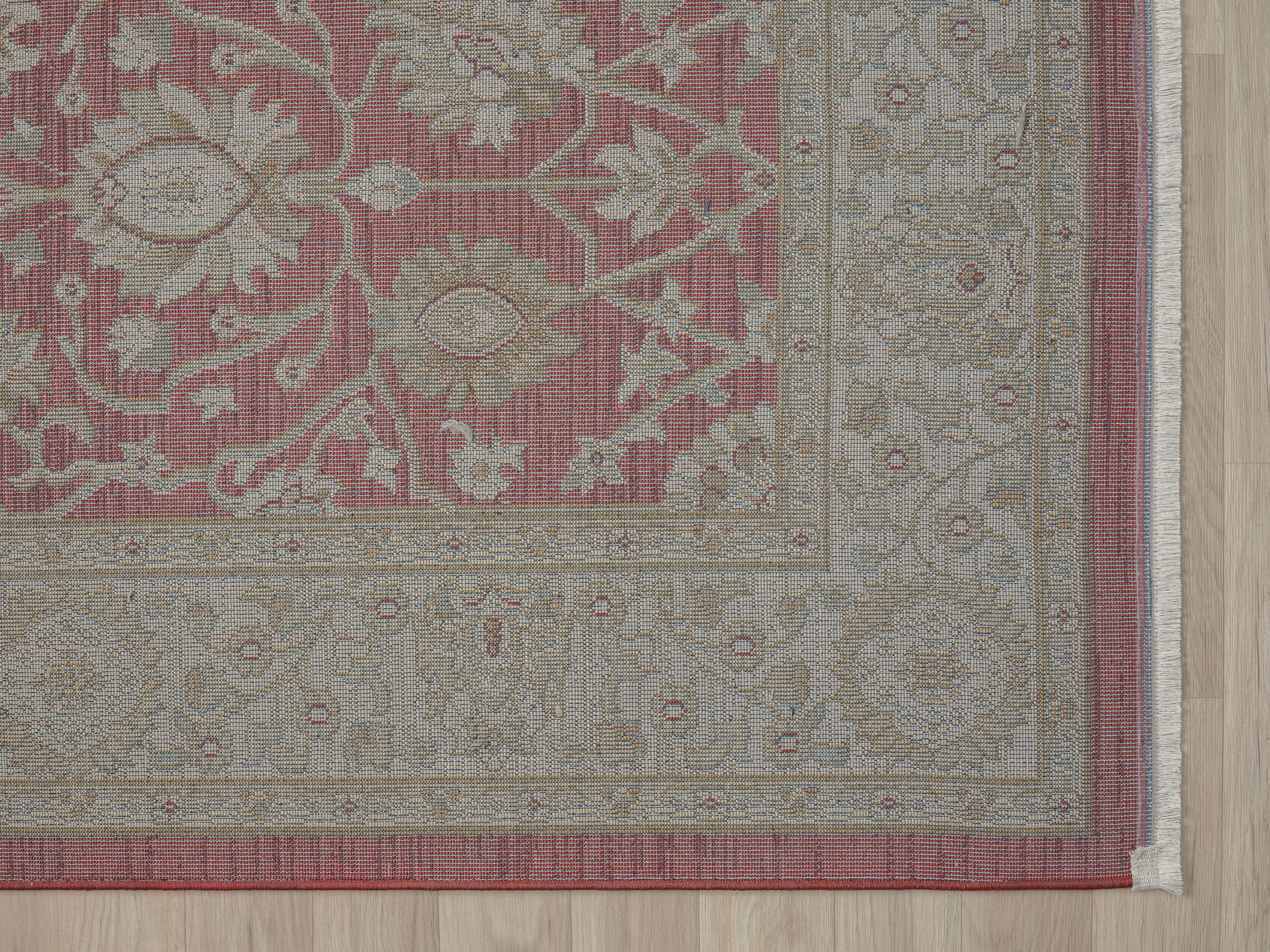 Myflair Möbel & Accessoires Teppich »Maryam 1 Lagerräumung«, rechteckig, 7,5 mm Höhe, Kurzflor, Orient Optik, edler Glanz, mit Fransen, besonders weich
