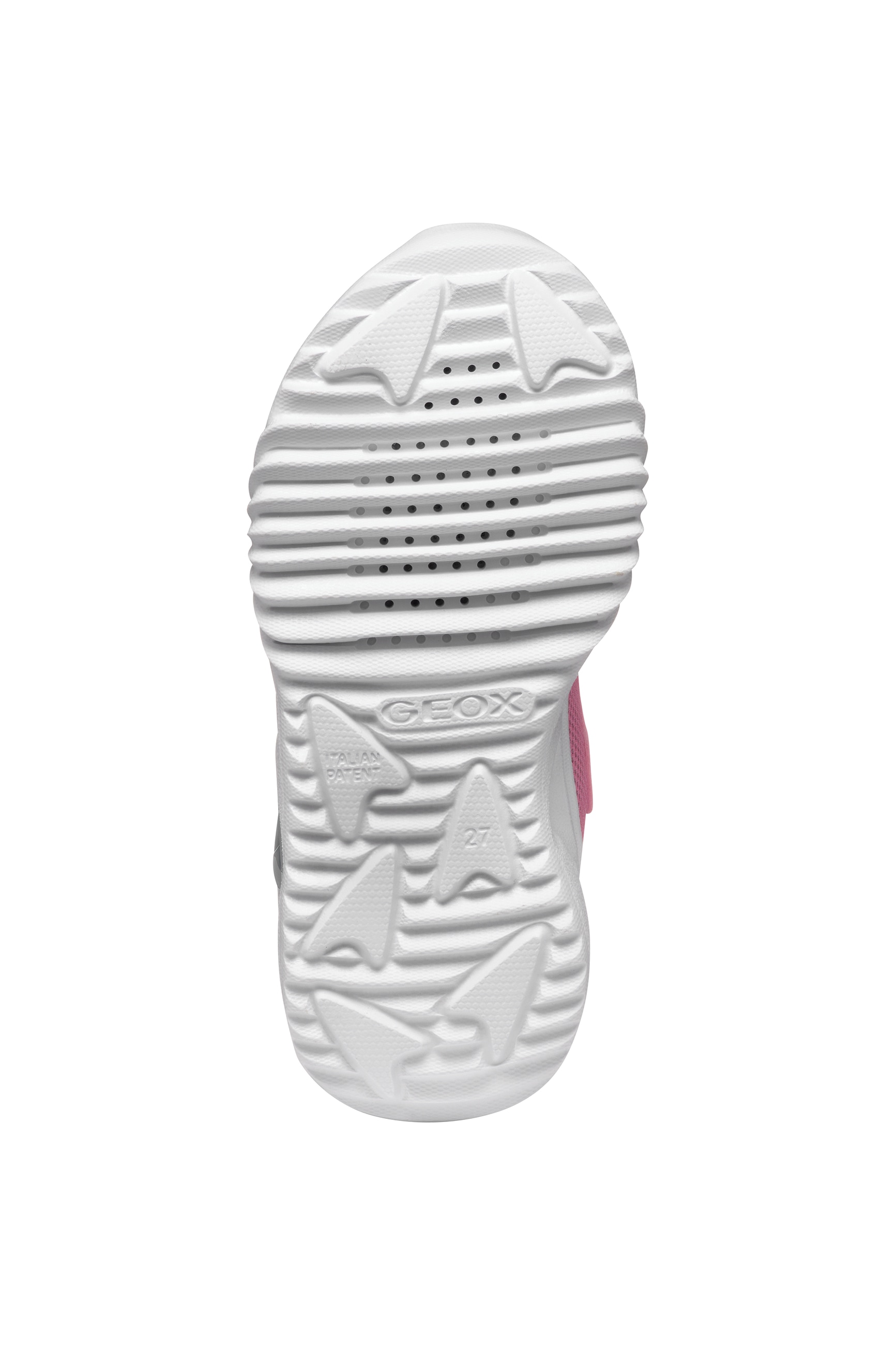 Geox Sneaker »J ASSISTER GIRL«  Halbschuh, Freizeitschuh mit Klettverschluss und Blinkfunktion