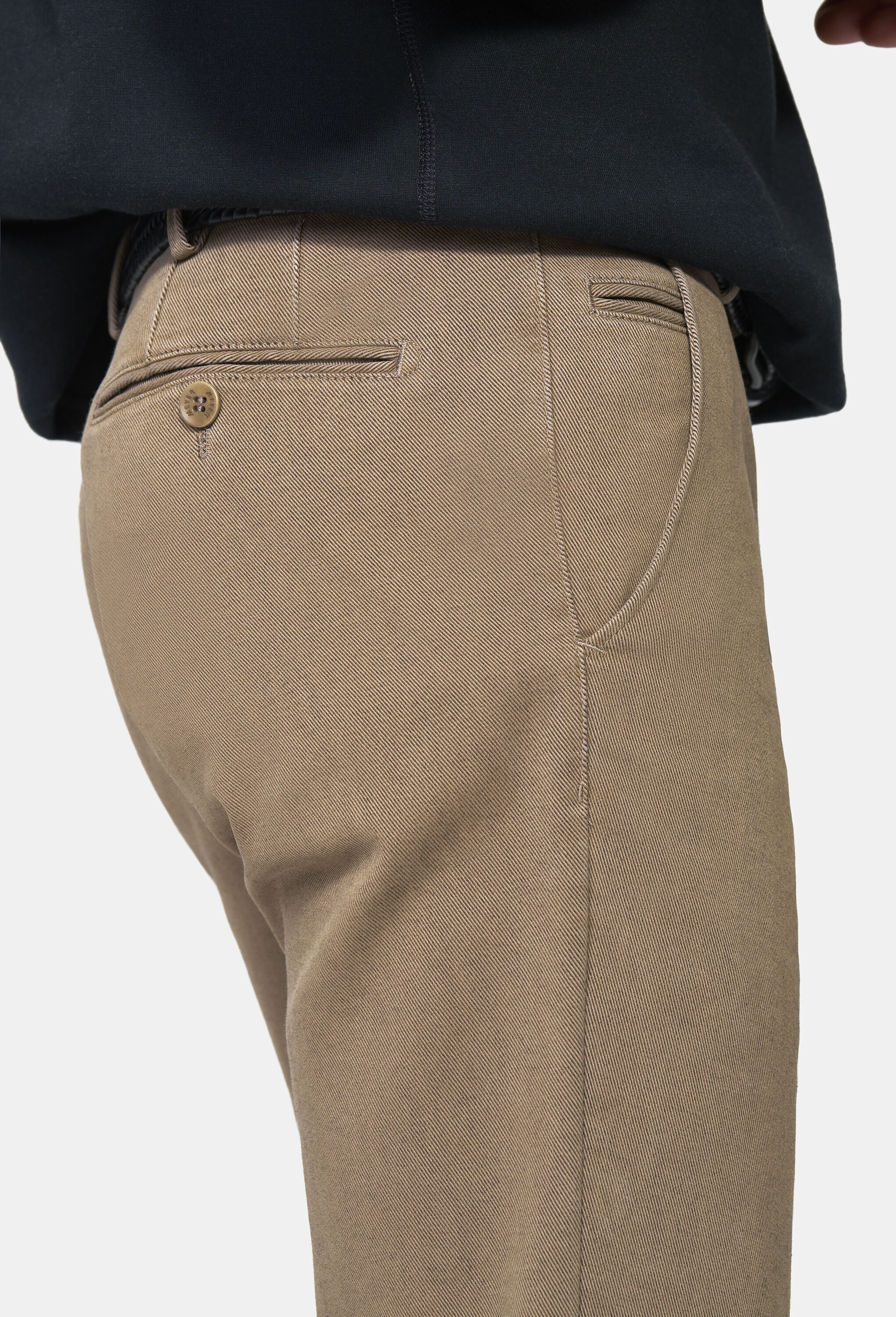 MEYER Chinohose »Bonn 2-3615«  im Winter Twill
