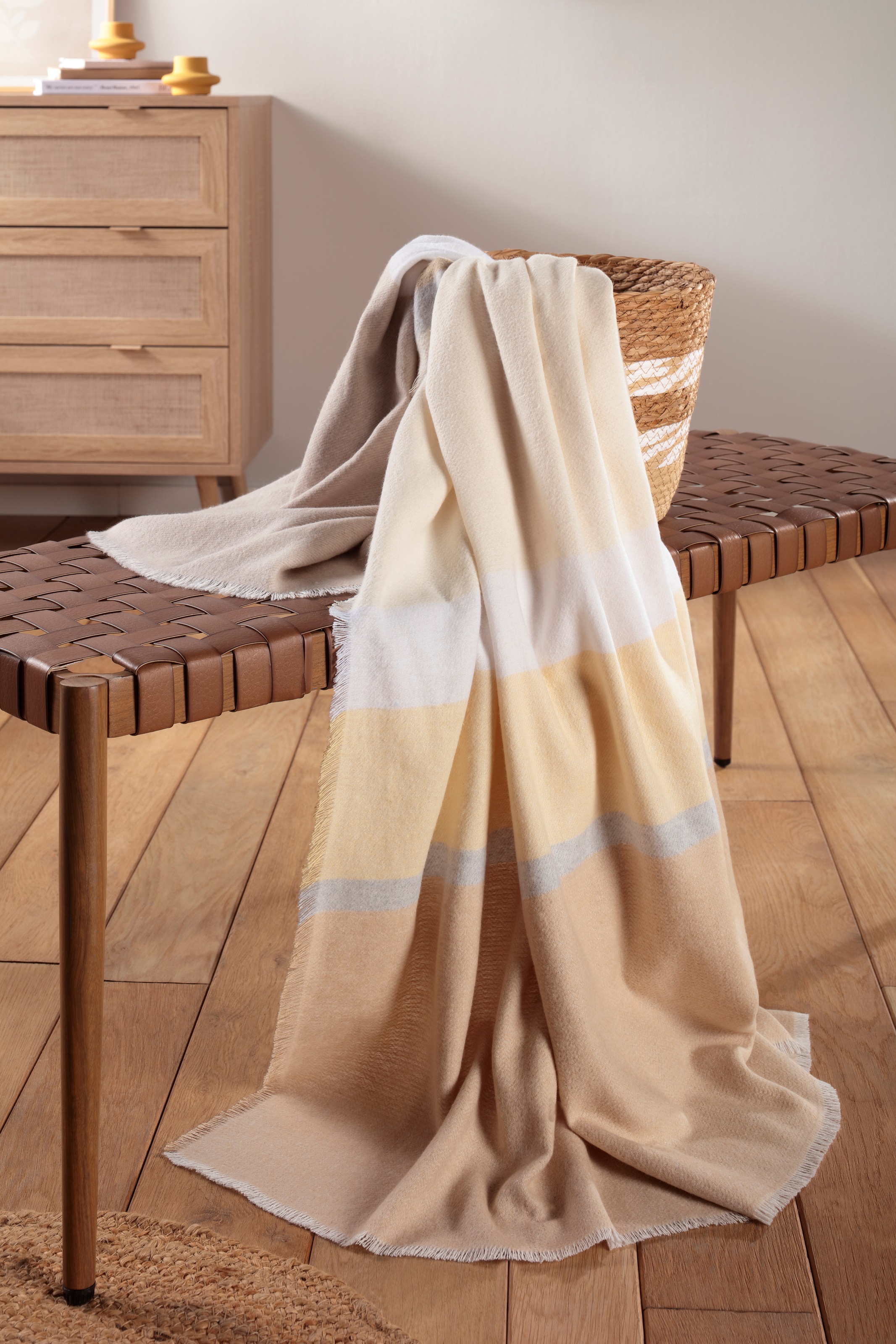 Biederlack Plaid »Plaid Spring«, im frischem Design