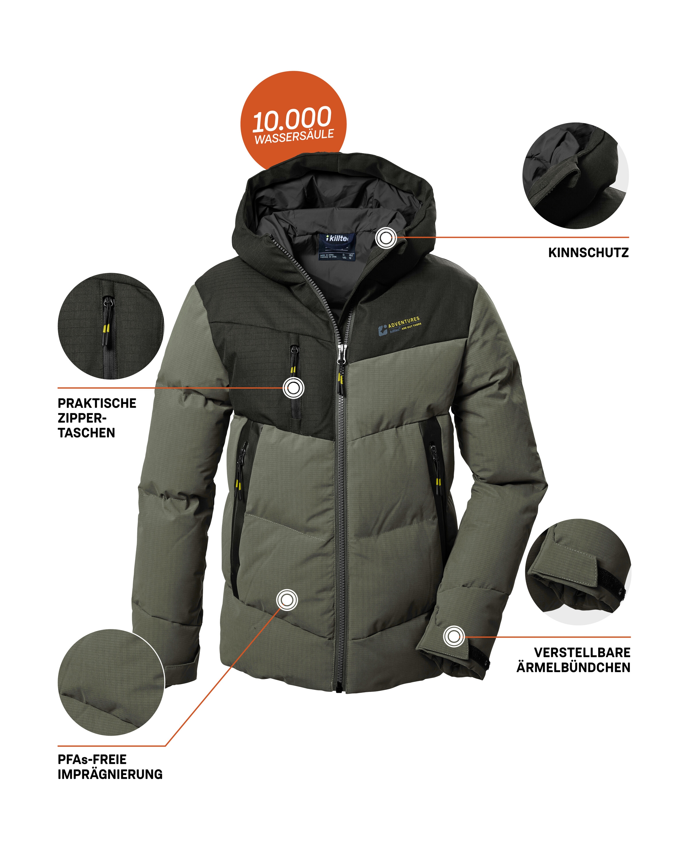 Killtec Steppjacke »KOW 376 BYS QLTD JCKT«