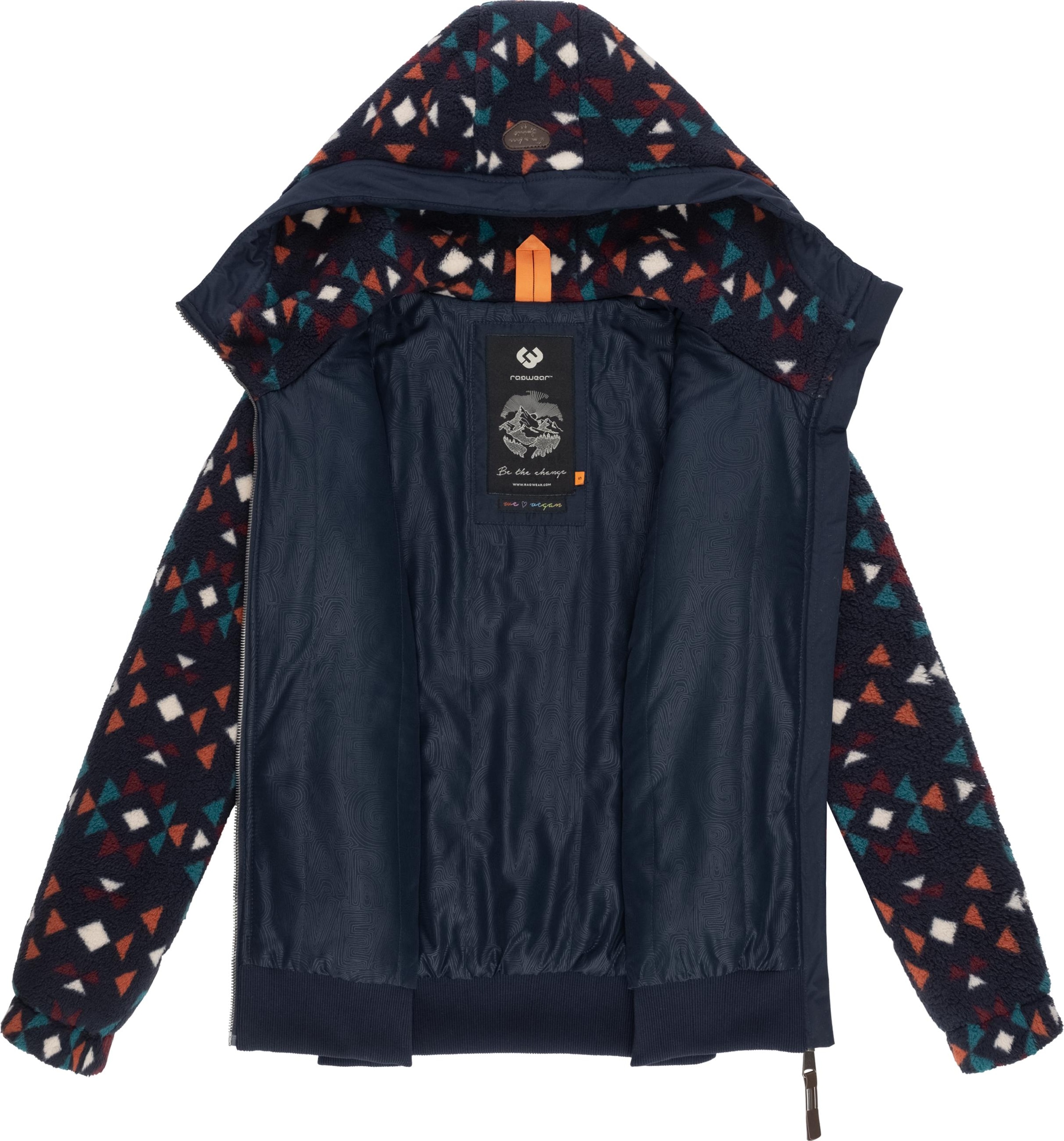Ragwear Outdoorjacke »Übergangsjacke Cousy Short Aztec«