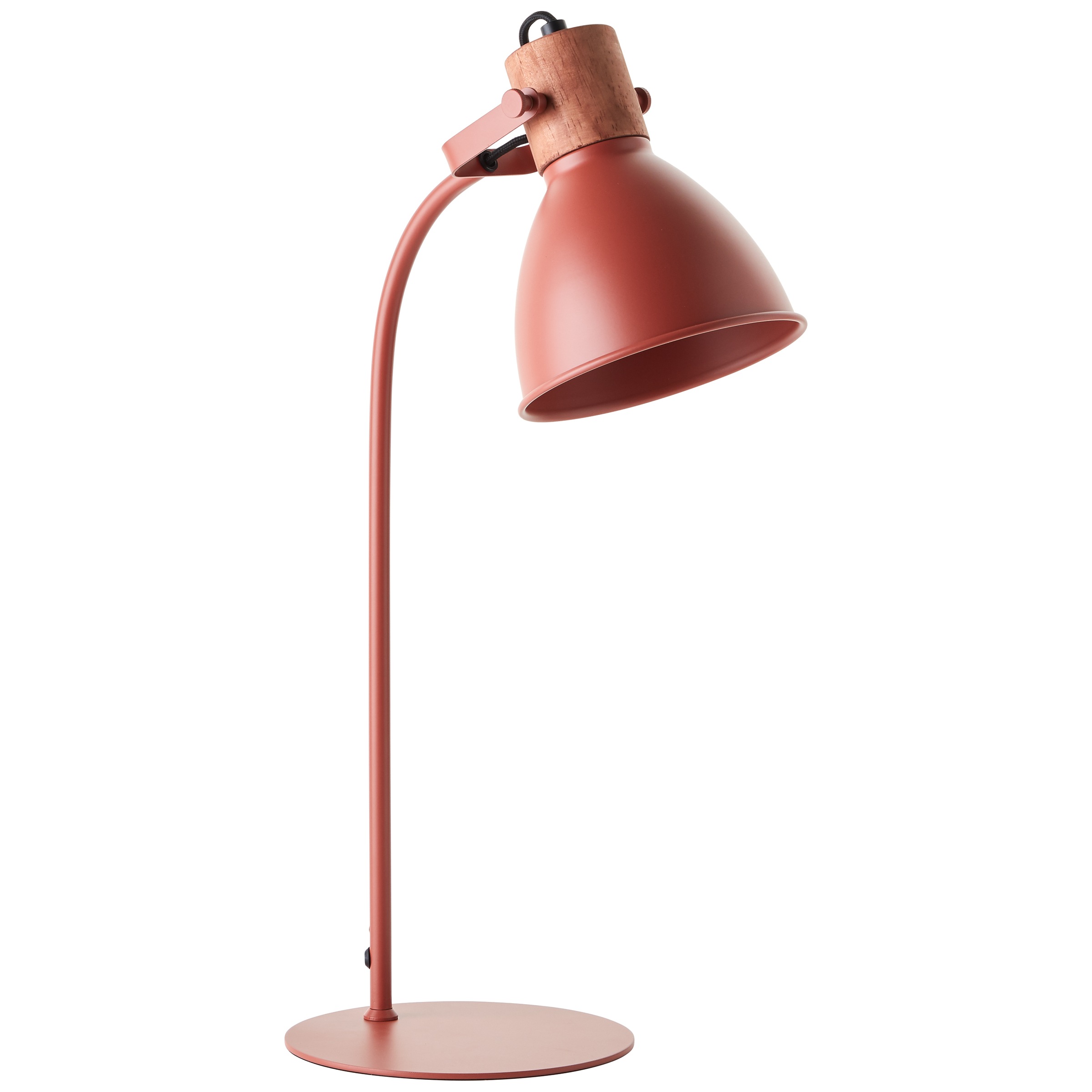 Brilliant Tischleuchte »Erena«, 1 flammig, Leuchtmittel E27 | ohne Leuchtmittel, Höhe 52 cm, E27, Metall/Holz