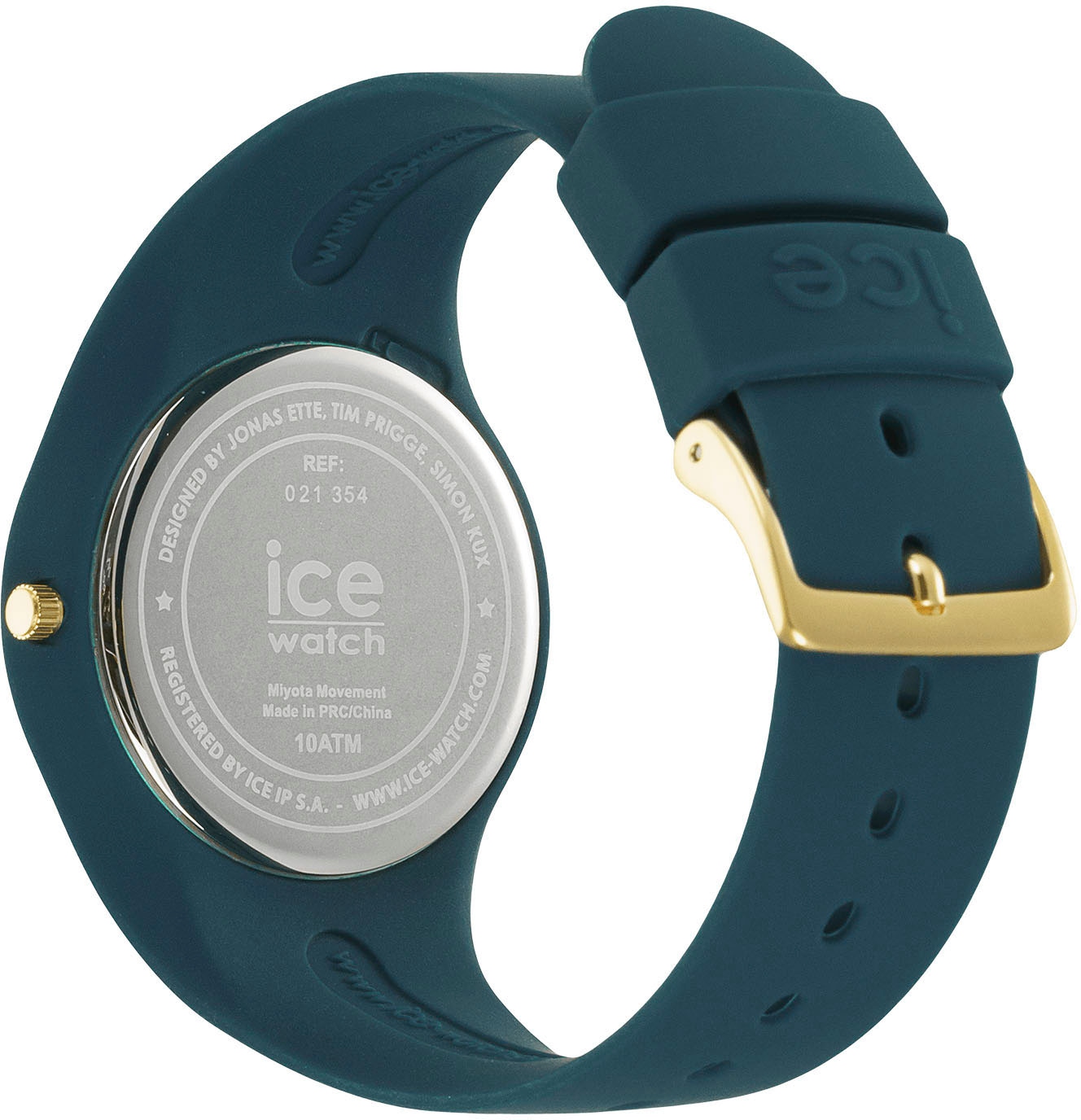 ice-watch Quarzuhr »ICE horizon - Medium - 3H« Armbanduhr, Damenuhr, Mineralglas, analog, Silikonarmband