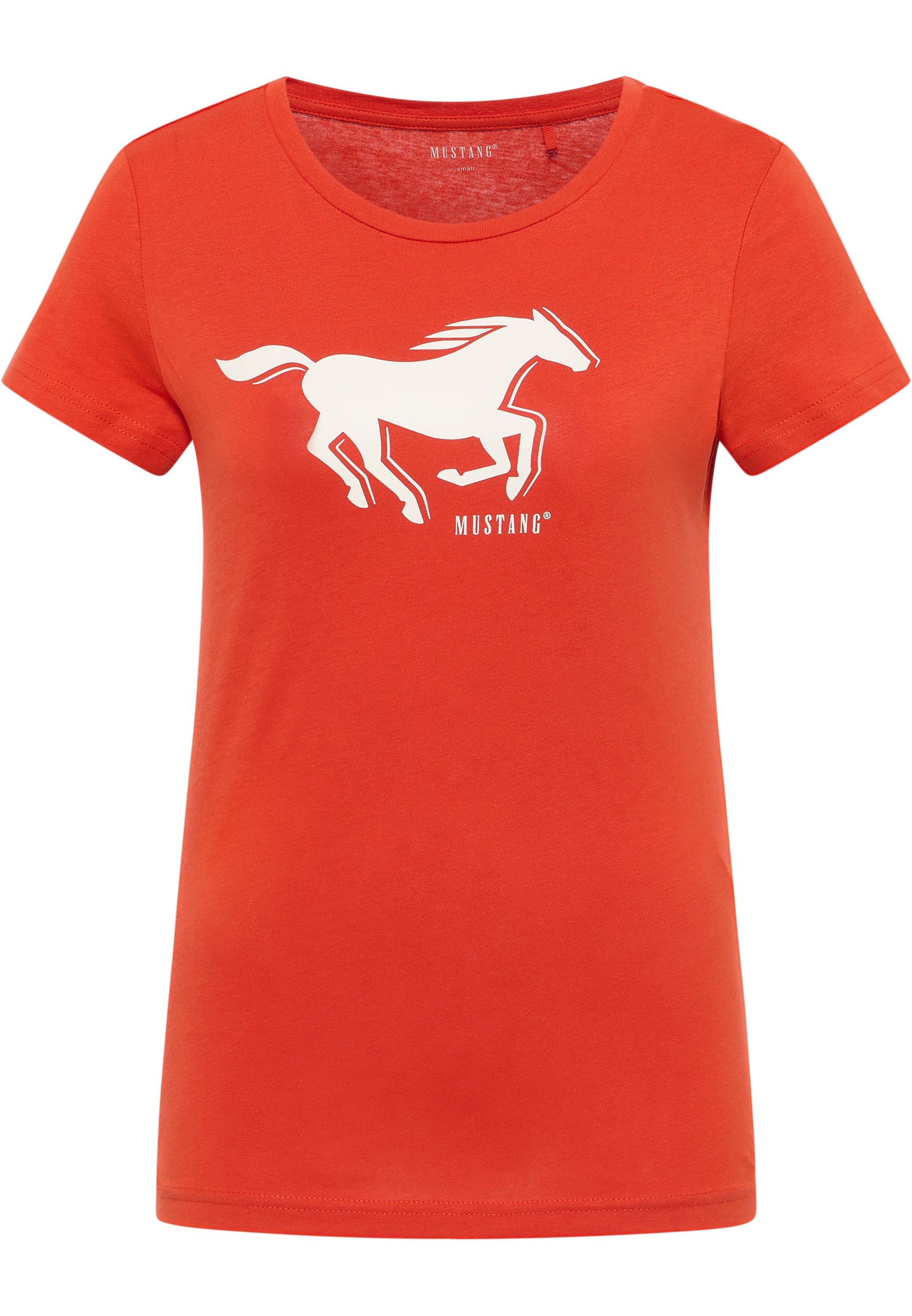 MUSTANG Kurzarmshirt »Damen Style Loa«
