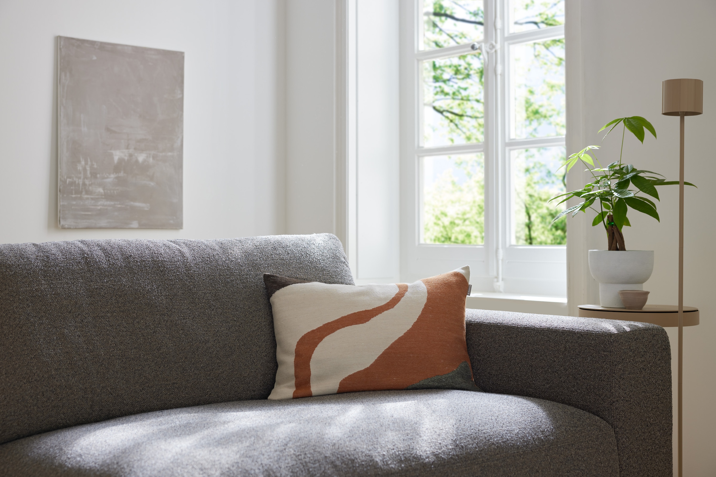Musterring Dekokissen »Waves«, mit Stickerei