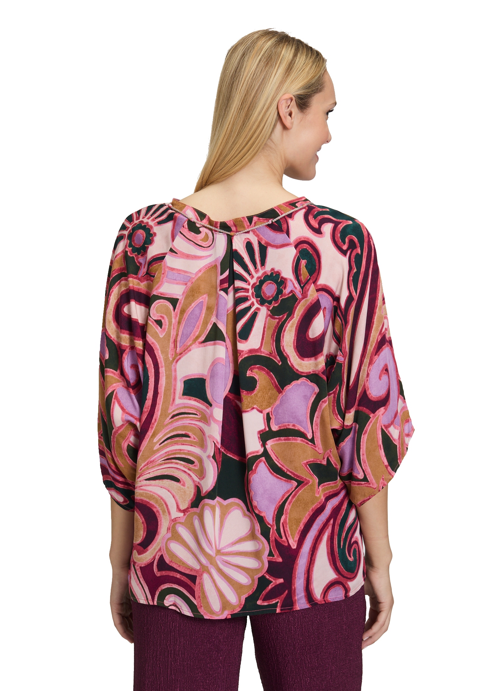 Cartoon Klassische Bluse »Casual-Bluse mit Muster«