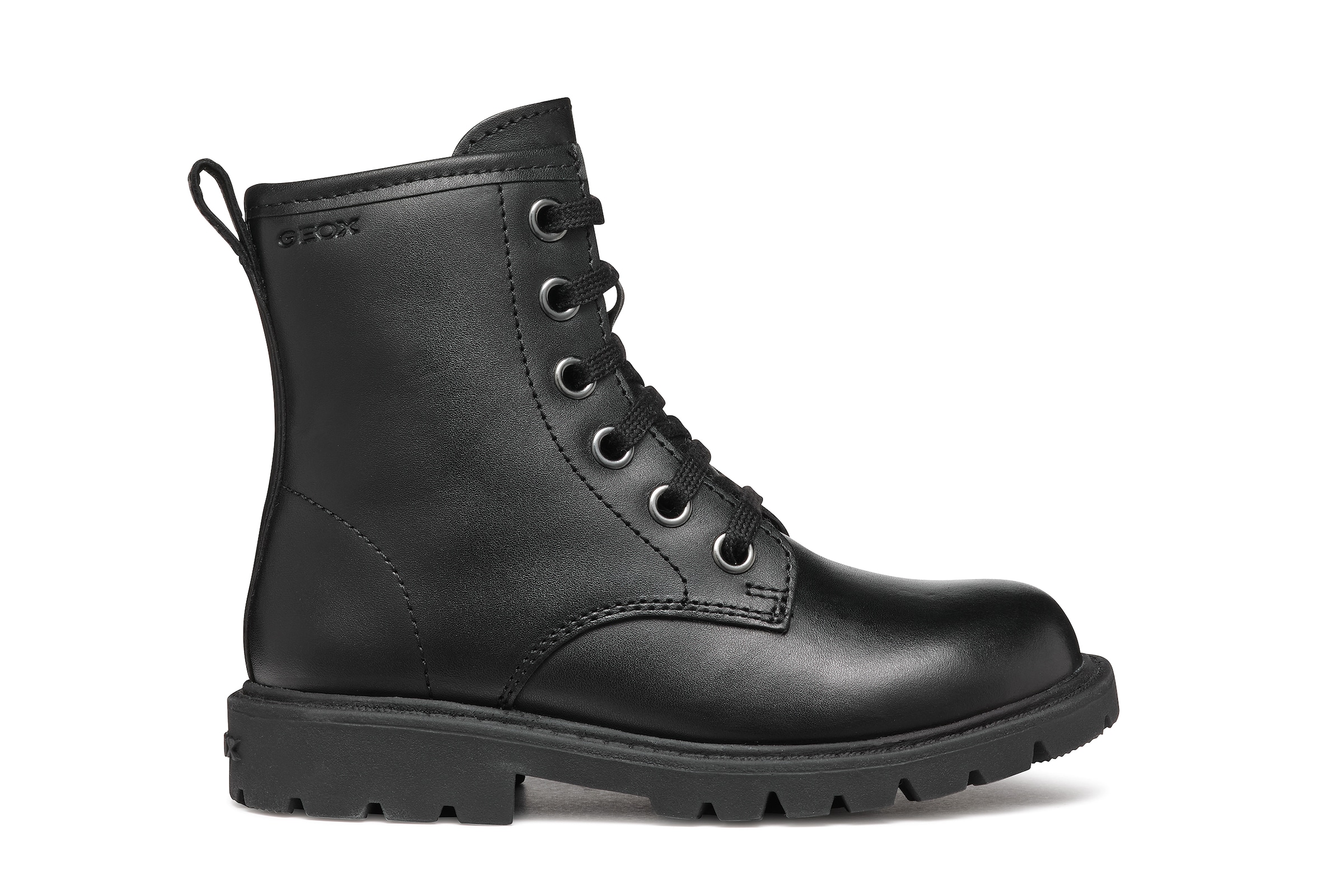 Geox Schnürboots »J SHAYLAX GIRL«, Klassischer Schnürboots, Größenschablone zum Download