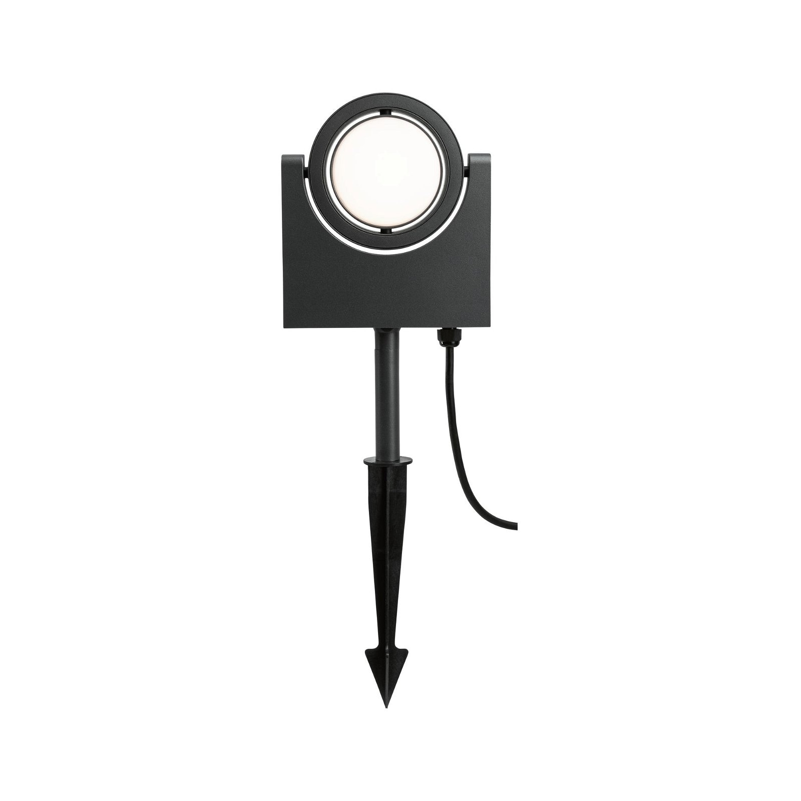 Paulmann LED Gartenstrahler »Swivea IP44 183x46mm 3000K 8W 460lm 230V Anthrazit Aluminium«, 1 flammig