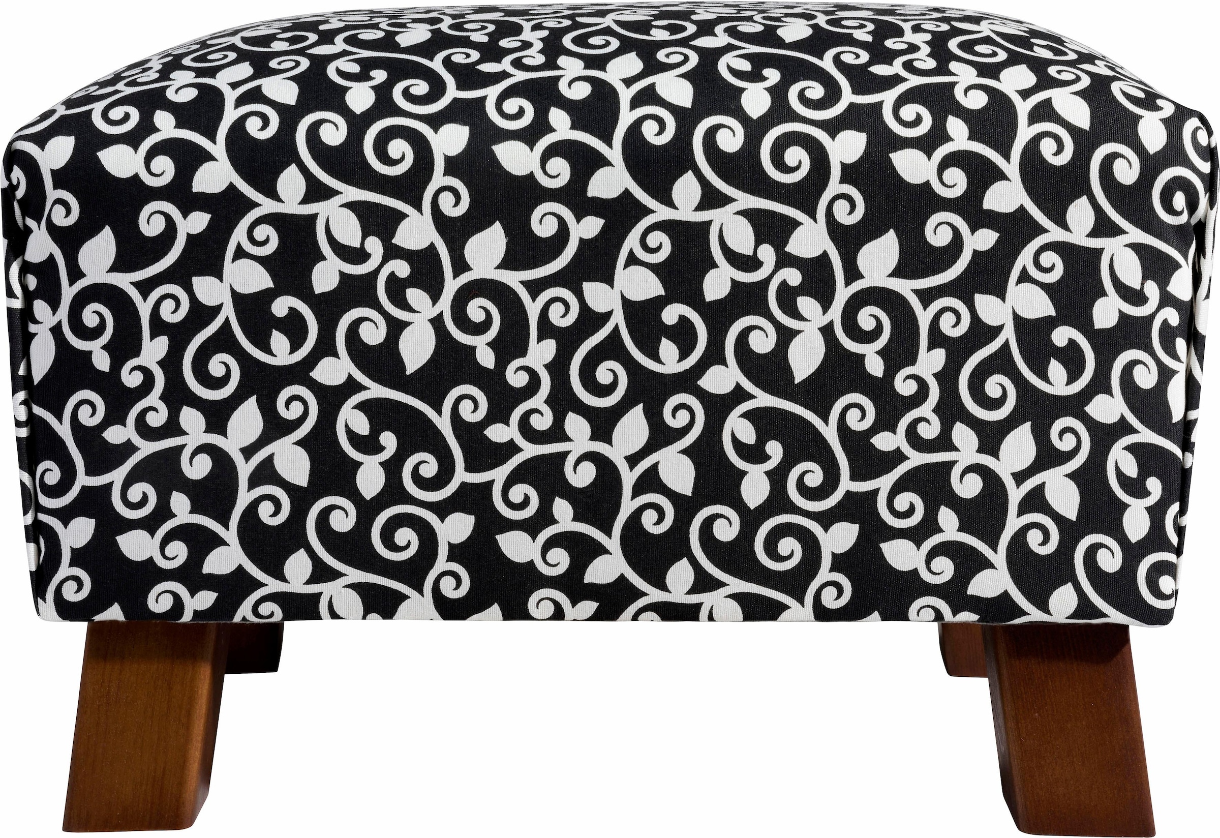 Max Winzer® Fußhocker »Footstool«, Minihocker Breite 40 cm, mit Ornamenten