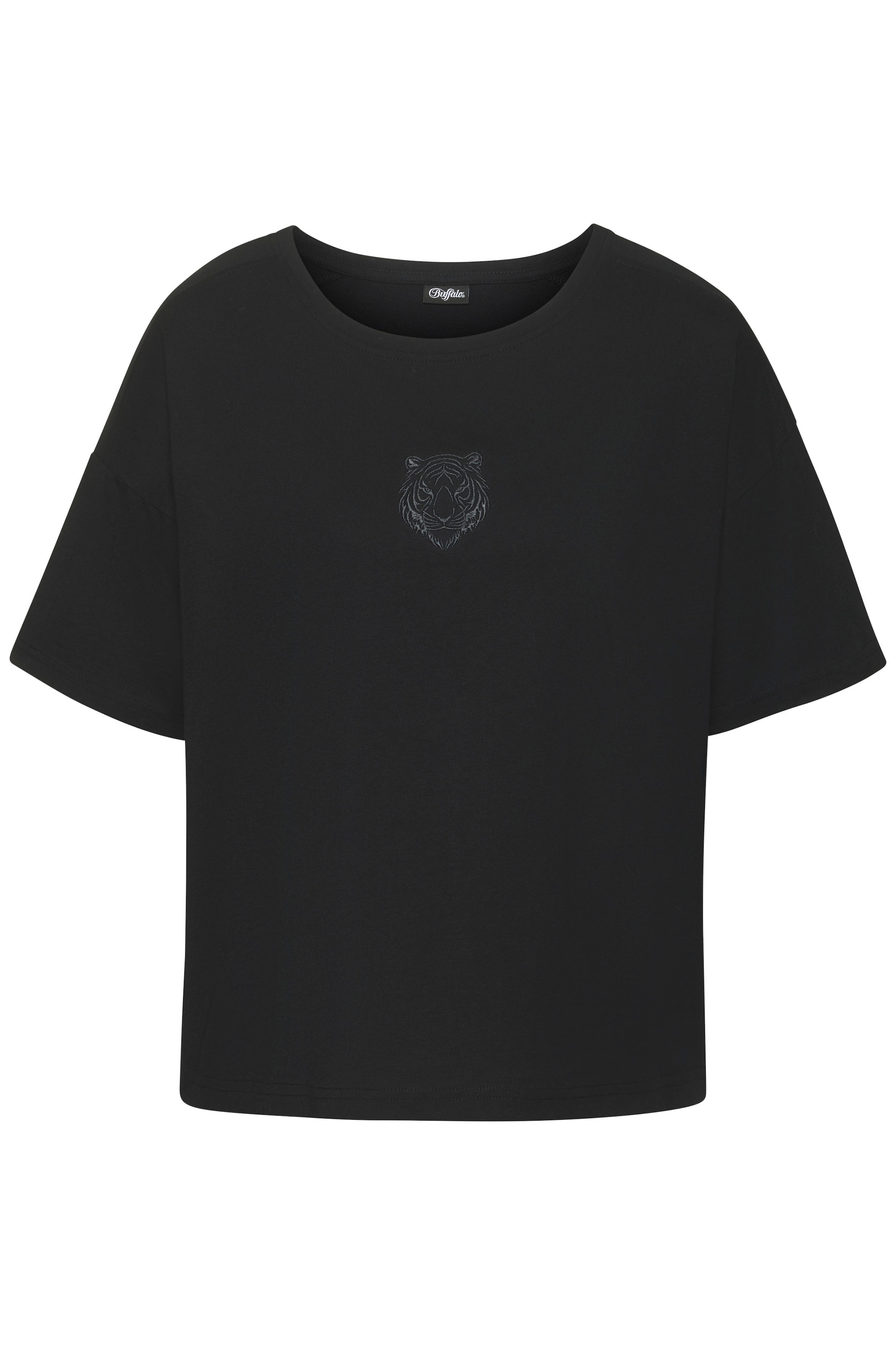 Buffalo T-Shirt, mit toller Stickerei