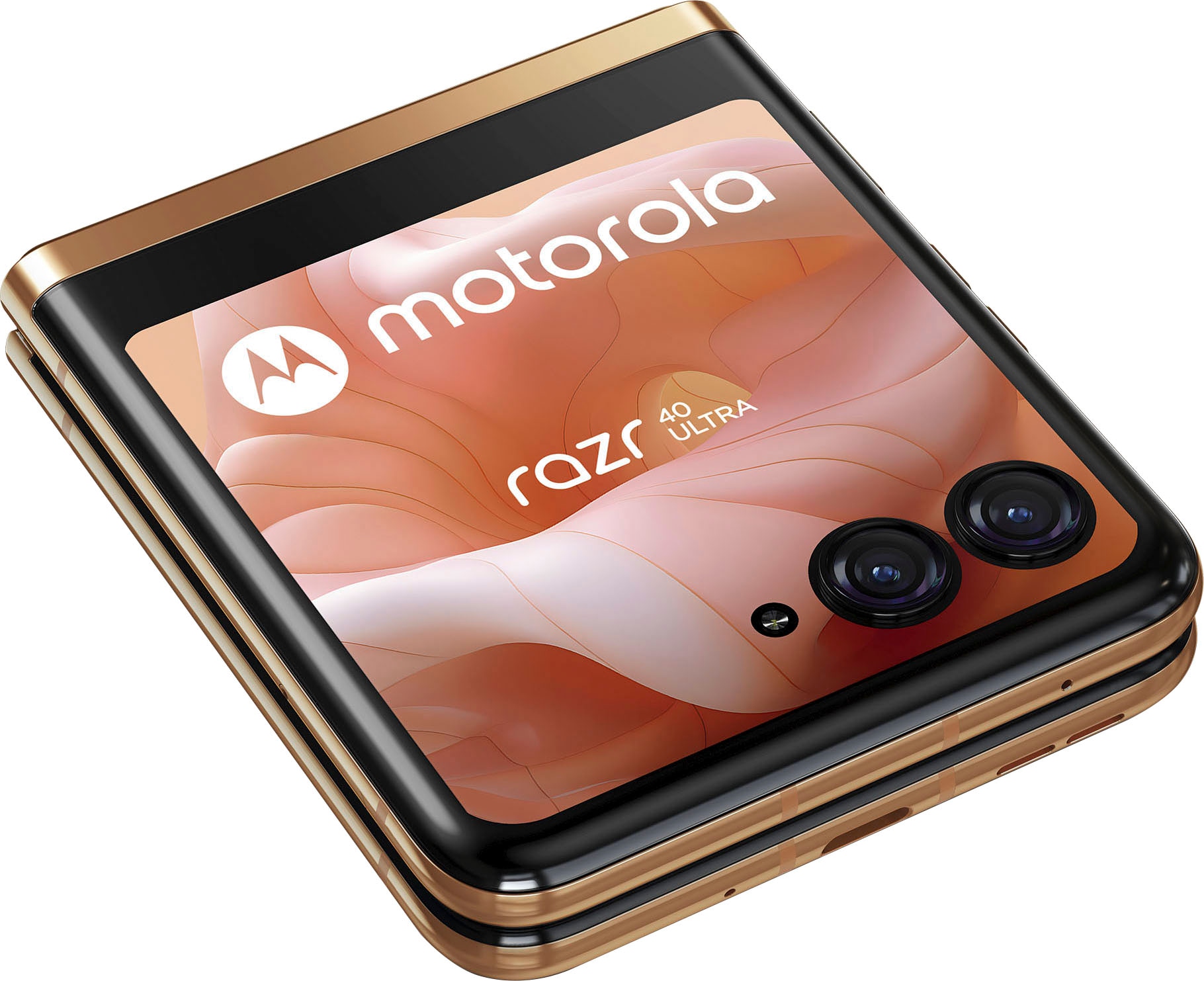 Motorola Smartphone »Motorola razr40 ultra«, Peach Fuzz