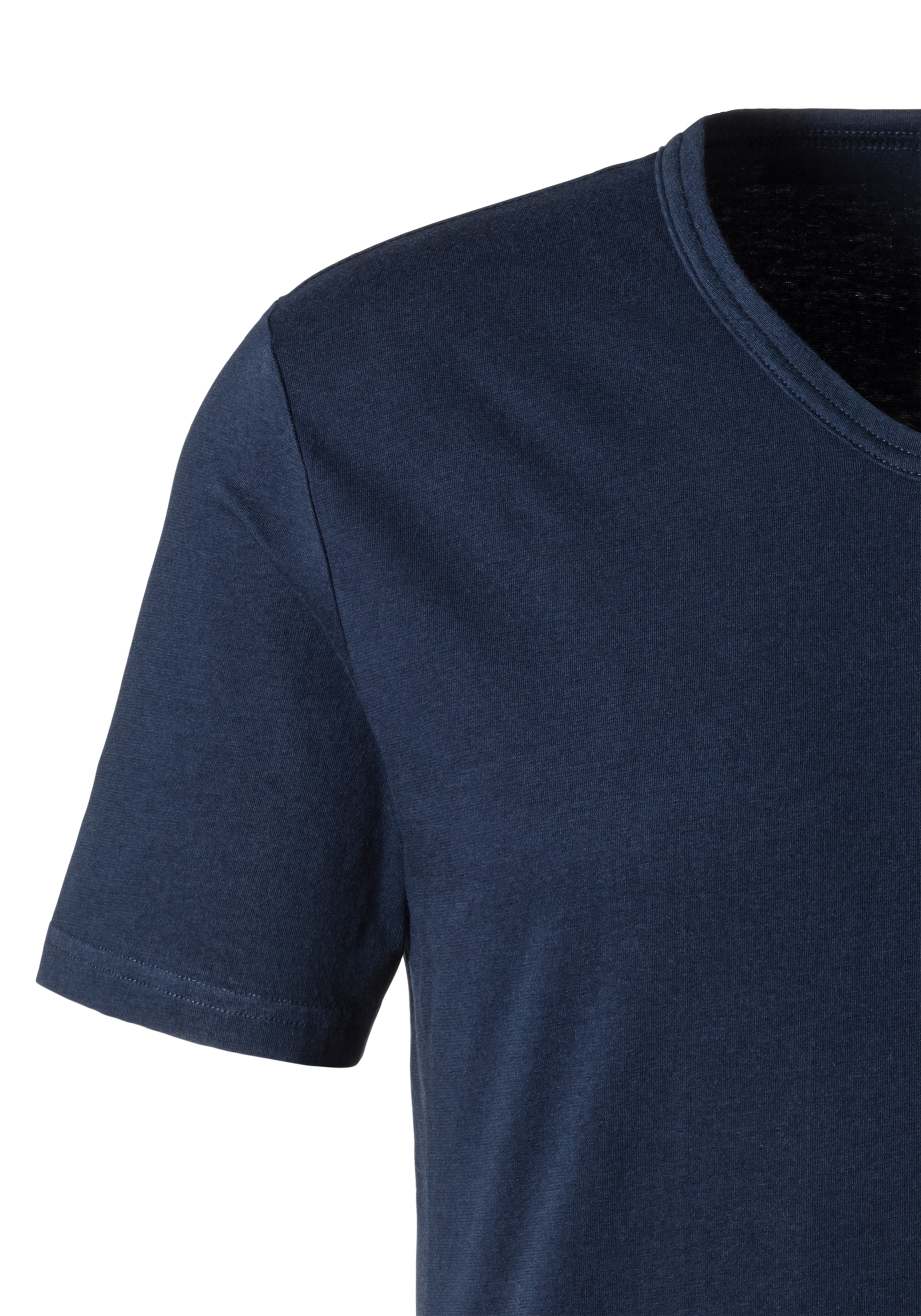 H.I.S Unterziehshirt, und Logo, kleinem kaufen Unterhemd, V-Ausschnitt St.), (2 T-Shirt mit online