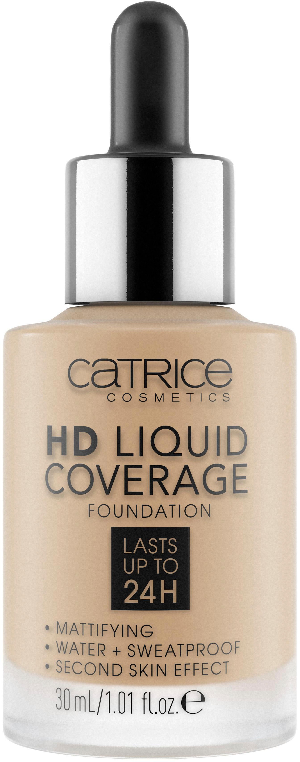 Catrice Foundation »HD Liquid Coverage Foundation«, mit leichter Textur