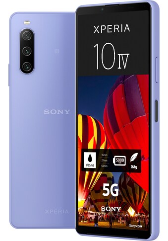 Sony Smartphone »Xperia 10 IV«, (15,24 cm/6 Zoll, 128 GB Speicherplatz, 8 MP Kamera),... kaufen