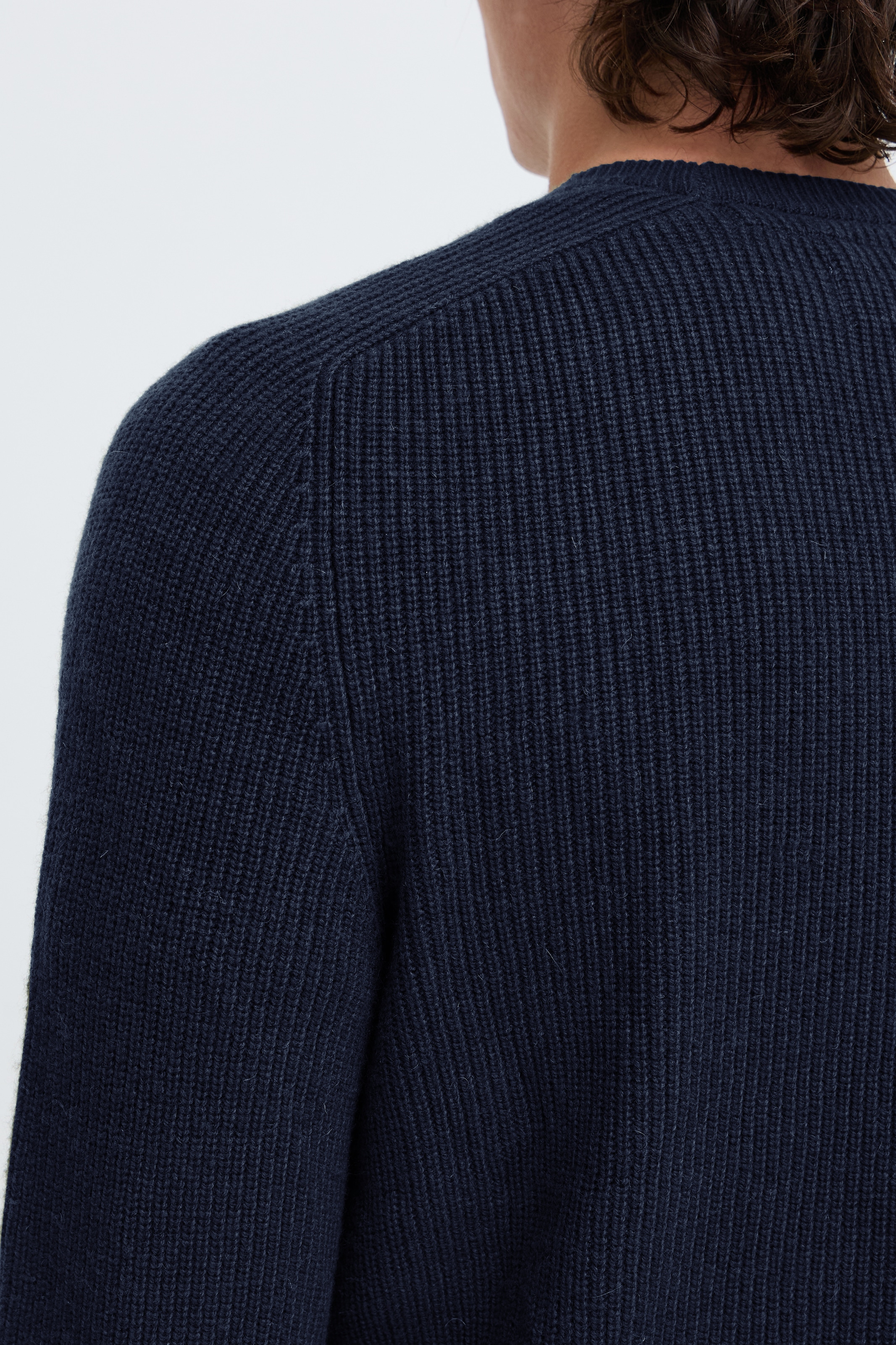 Blend Rundhalspullover »BHBOS KNIT« Materialmix, regular fit