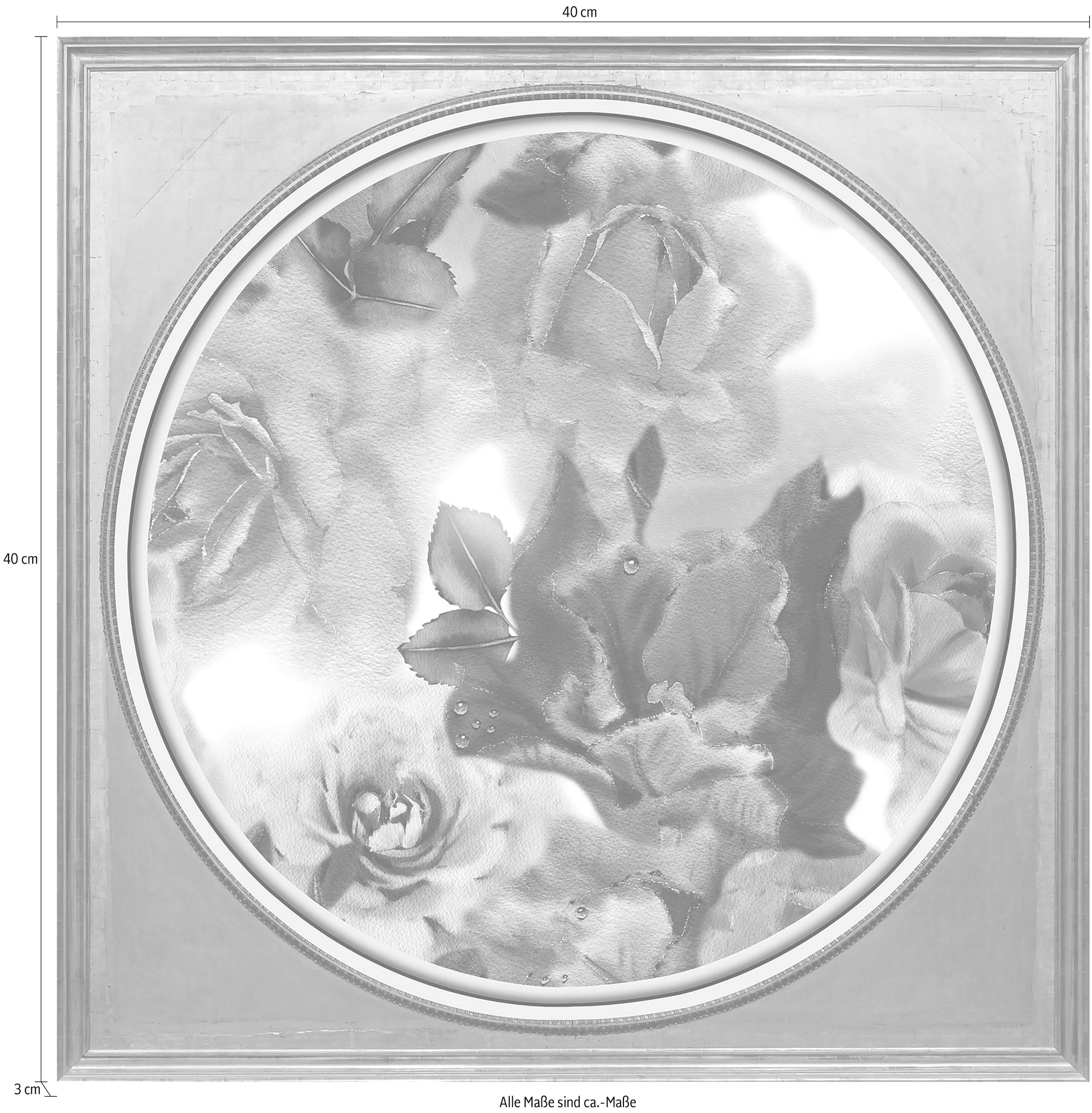 queence Acrylglasbild »Rosen« Blumen | Blumenbilder | Gemälde | Kunst | Pflanzen | Pflanzenbilder Fine Art-Print in Galeriequalität