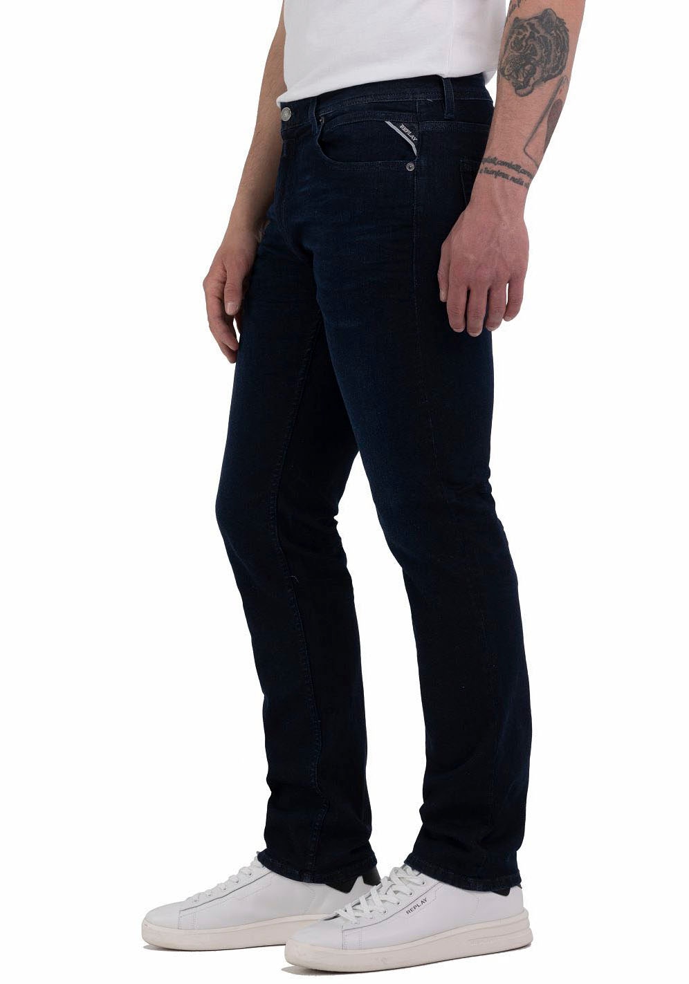 Replay Straight-Jeans »GROVER«, in vielen verschiedenen Waschungen, mit Stretch