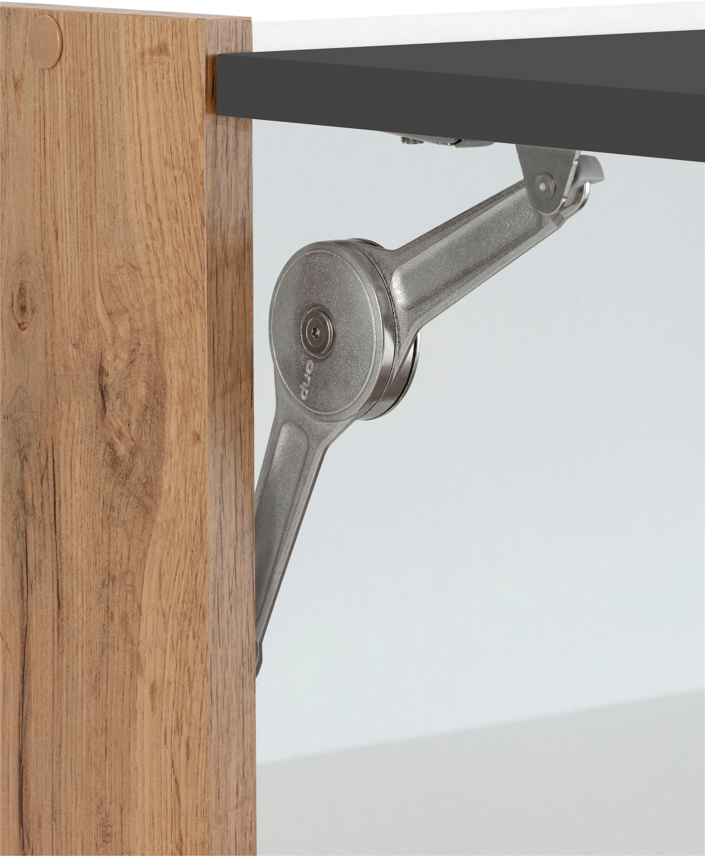 KOCHSTATION Klapphängeschrank »KS-Colmar«, 100 cm, mit Metallgriff, für viel Stauraum